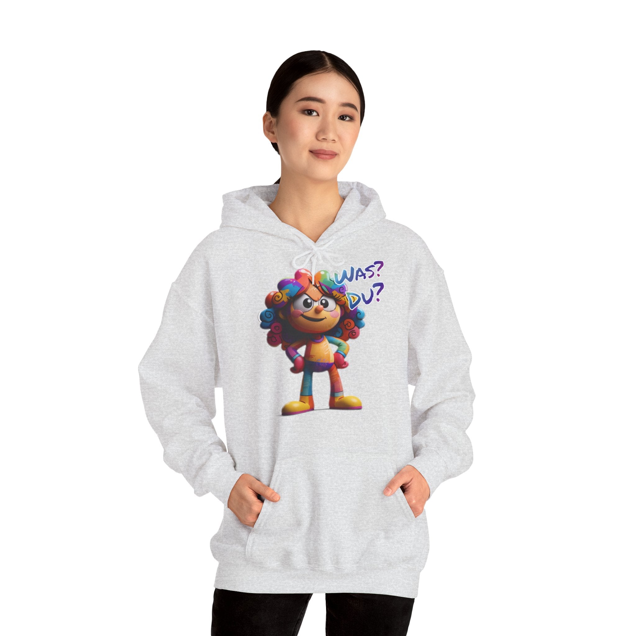 "Was? Du?" Hoodie | Humor | Phönix-Potsdam®