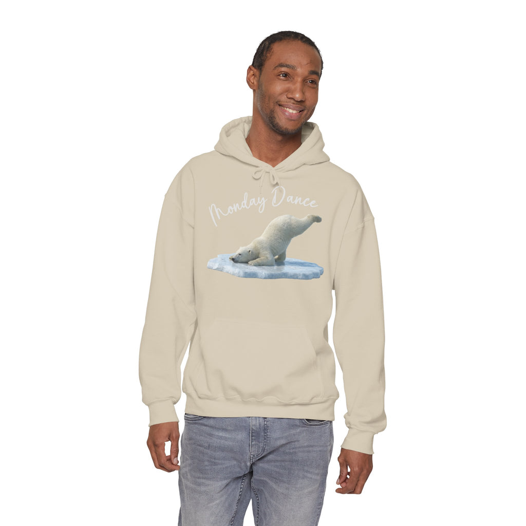 Eisbär „Monday Dance" Hoodie | Karikatur | Phönix-Potsdam®