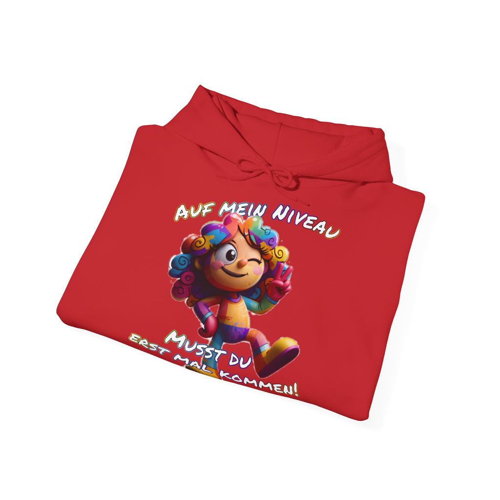 „Auf mein Niveau musst du erst mal kommen!“ Hoodie | Humor | Phönix-Potsdam®