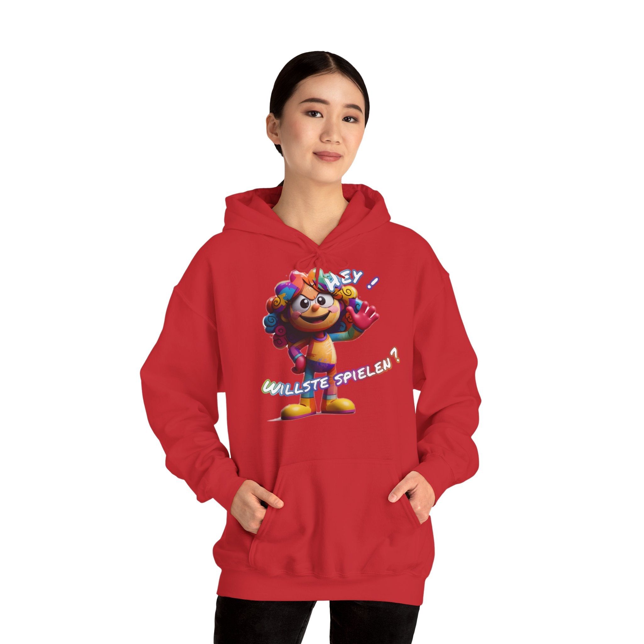Hoodie „Hey! Willste spielen?“ | Humor | Phönix-Potsdam®