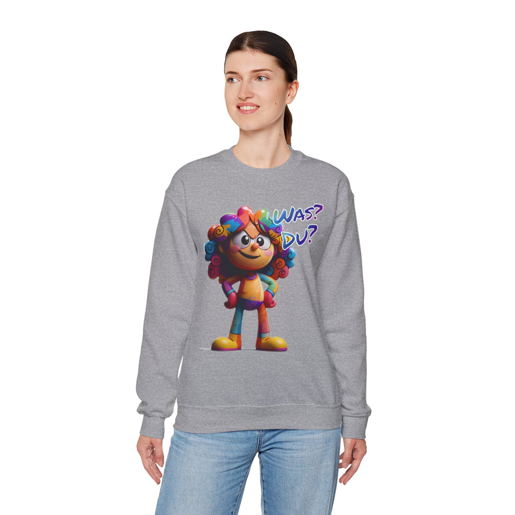 „Was? Du?“ Sweatshirt | Humor | Phönix-Potsdam®
