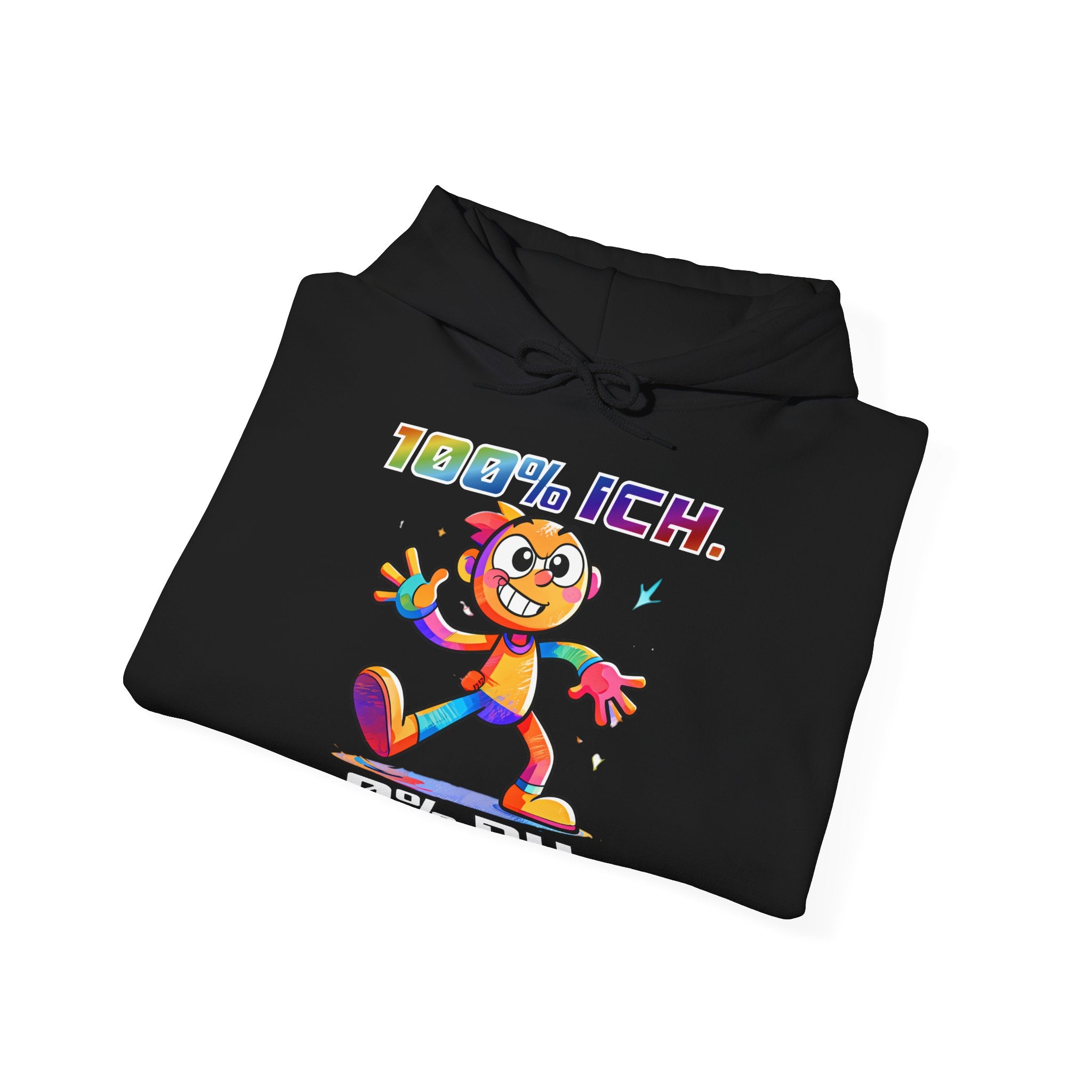 Hoodie „100 % ICH – 0 % DU“ | Humor | Phönix-Potsdam®