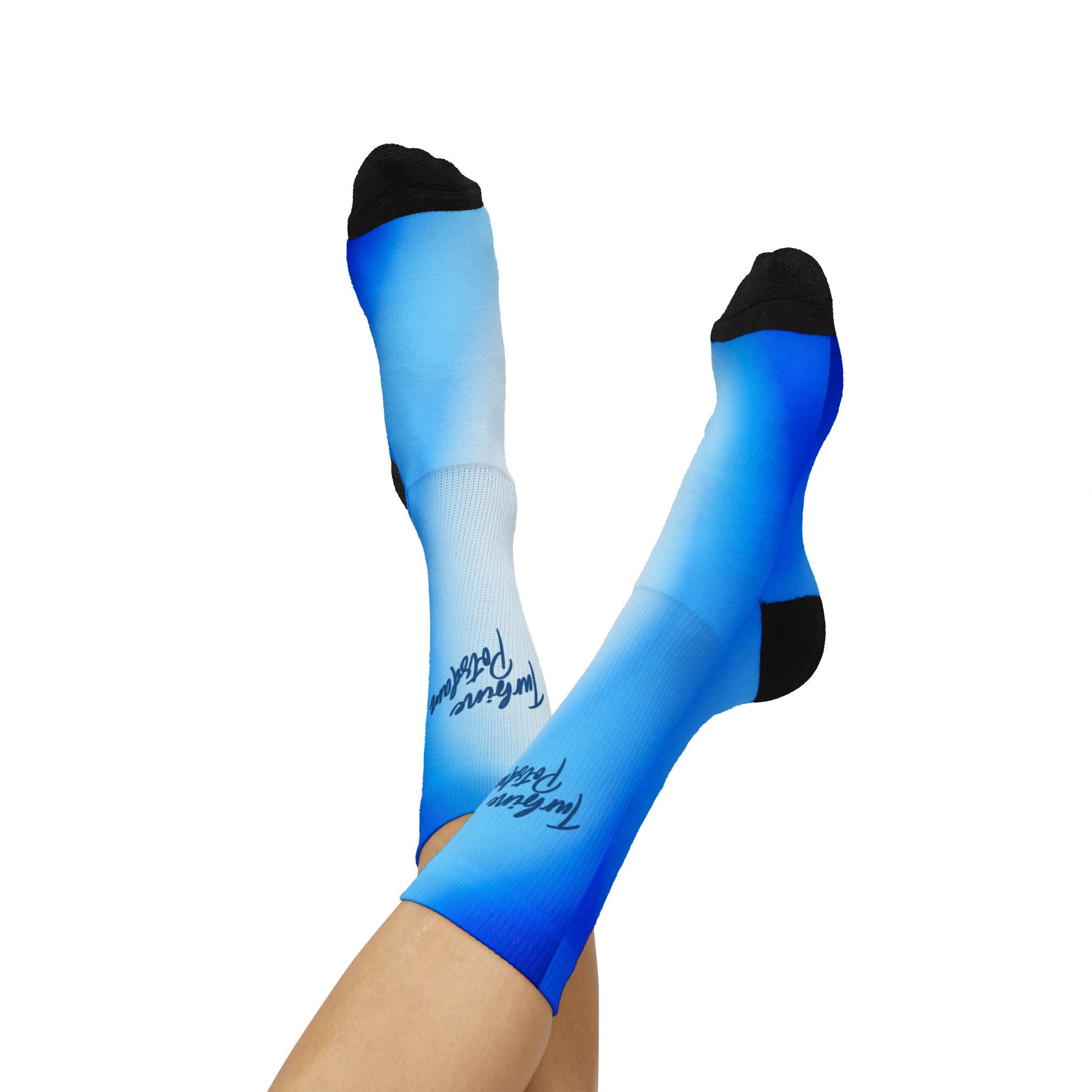 Socken „Turbine Potsdam“ | Blauer Farbverlauf | Phönix-Potsdam®