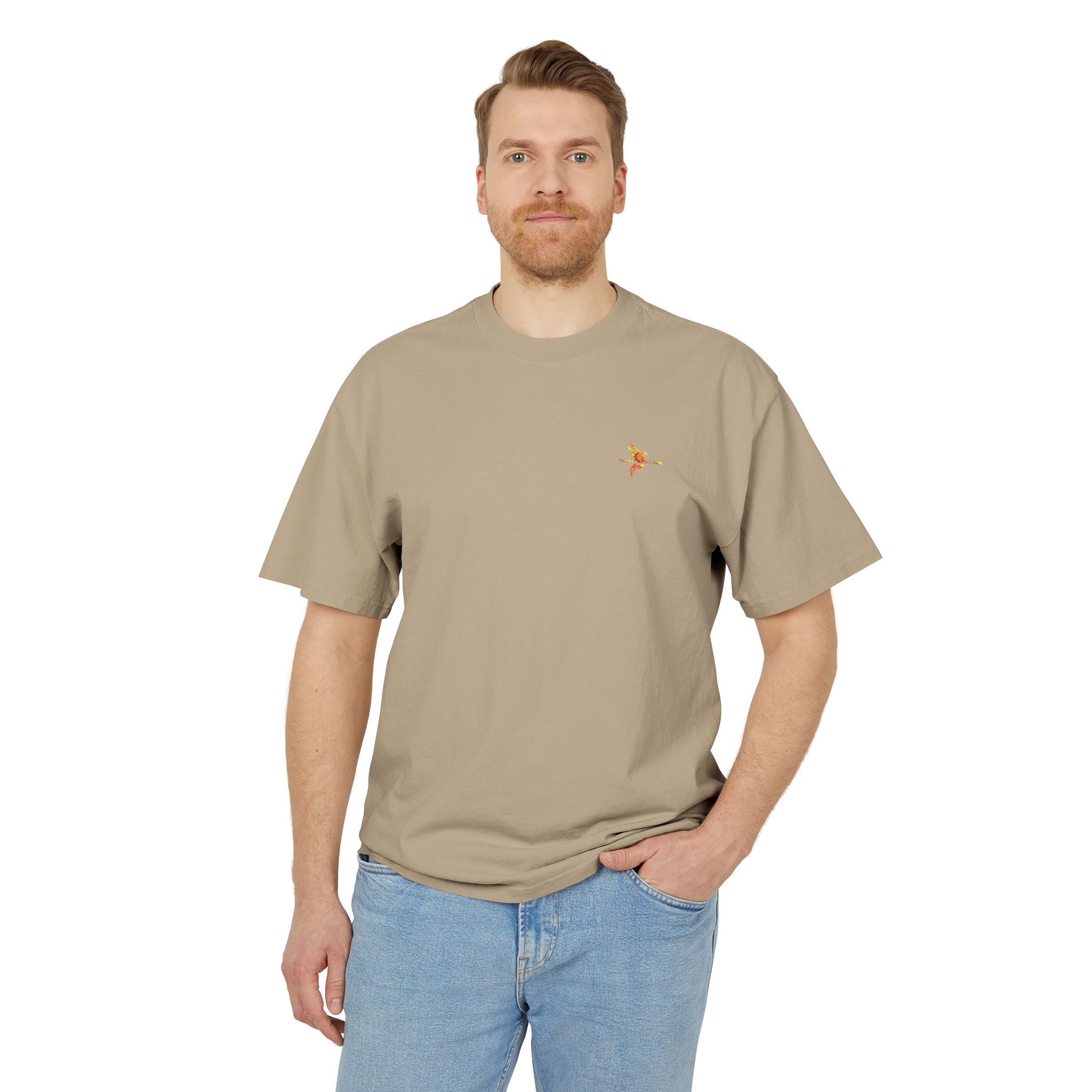 T-Shirt | Heavyweight Vintage | Gestickt | Phönix-Potsdam®