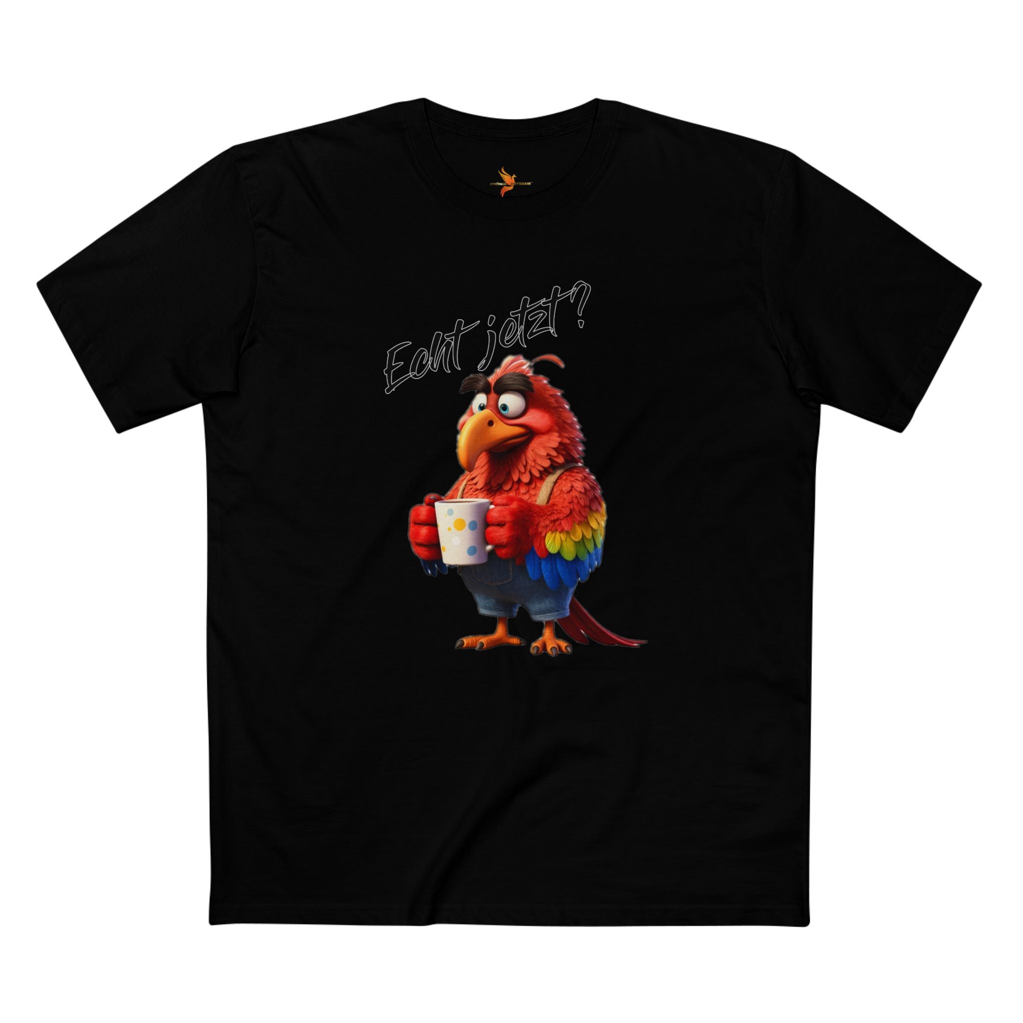 Papagei „Echt jetzt?“ T-Shirt | Humor | Phönix-Potsdam®