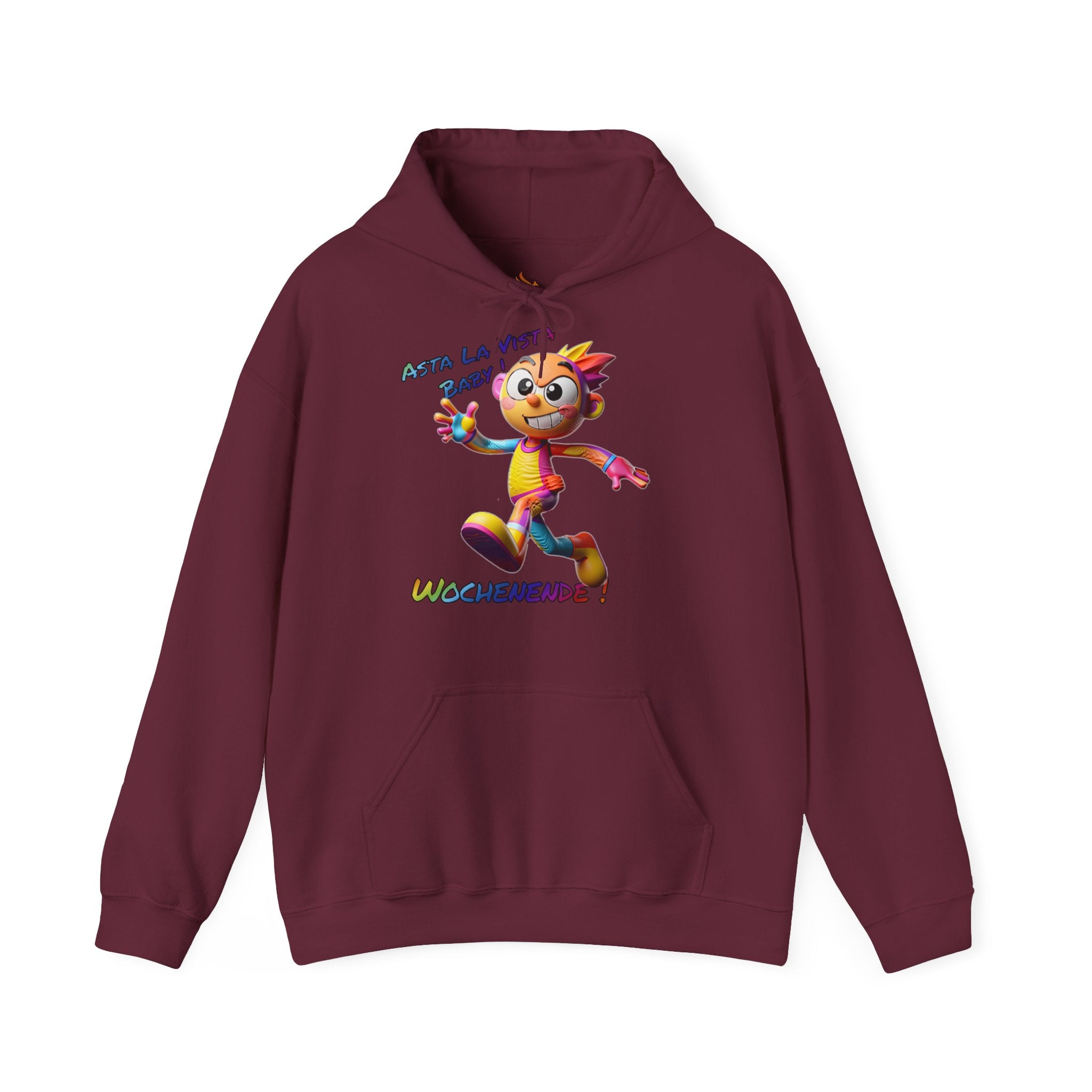 Hoodie „Asta la Vista, Baby! – Wochenende!“ | Humor | Phönix-Potsdam®