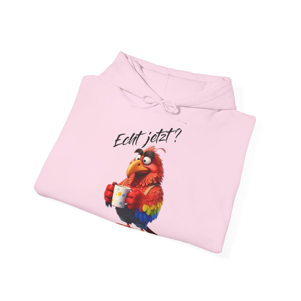 Papagei „Echt jetzt?“ Hoodie | Humor | Phönix-Potsdam®