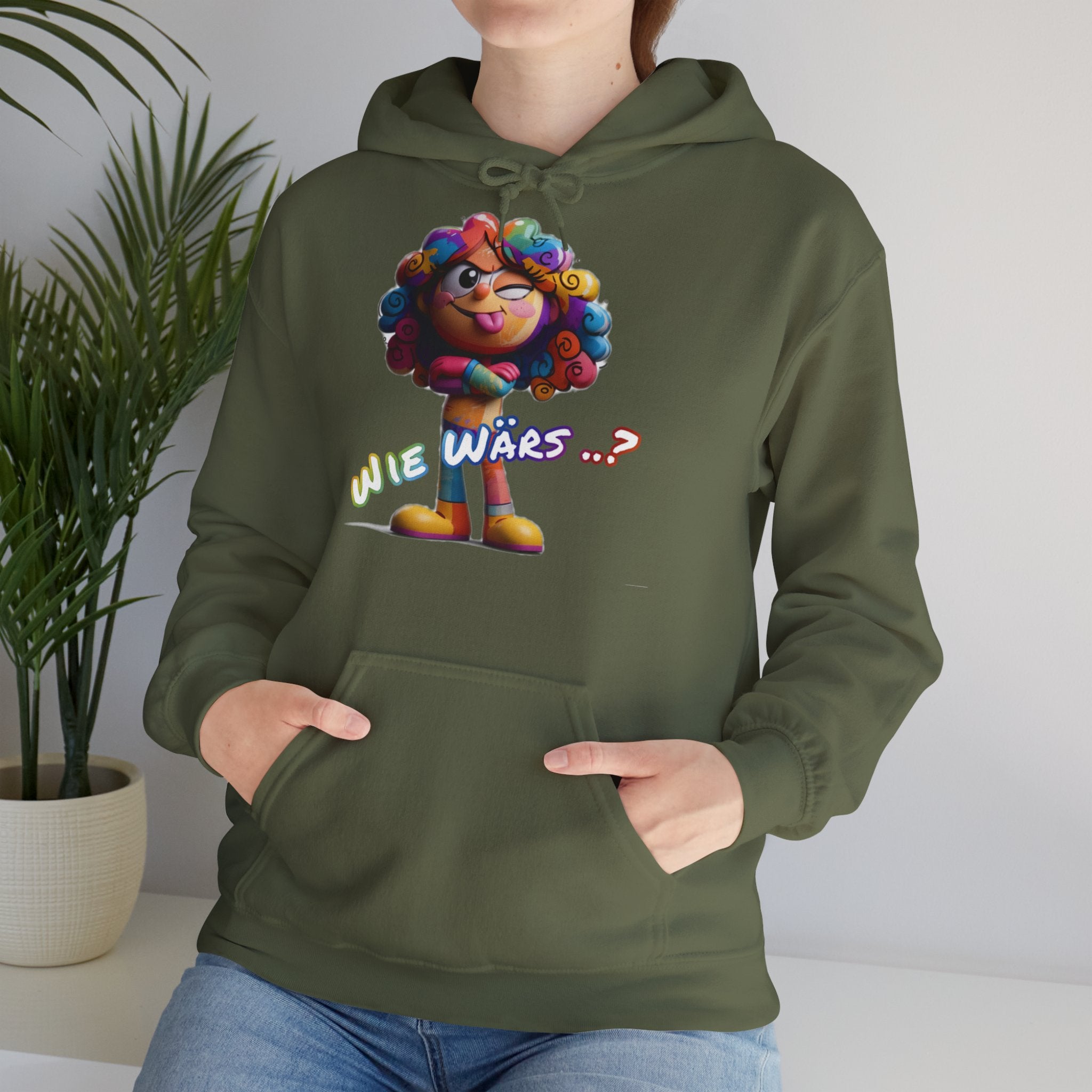 Hoodie „Wie wärs .. ?“ | Humor | Phönix-Potsdam®