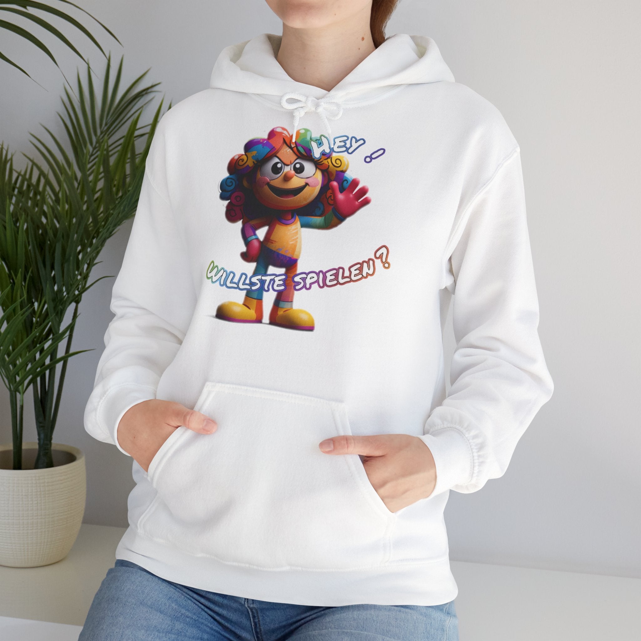 Hoodie „Hey! Willste spielen?“ | Humor | Phönix-Potsdam®