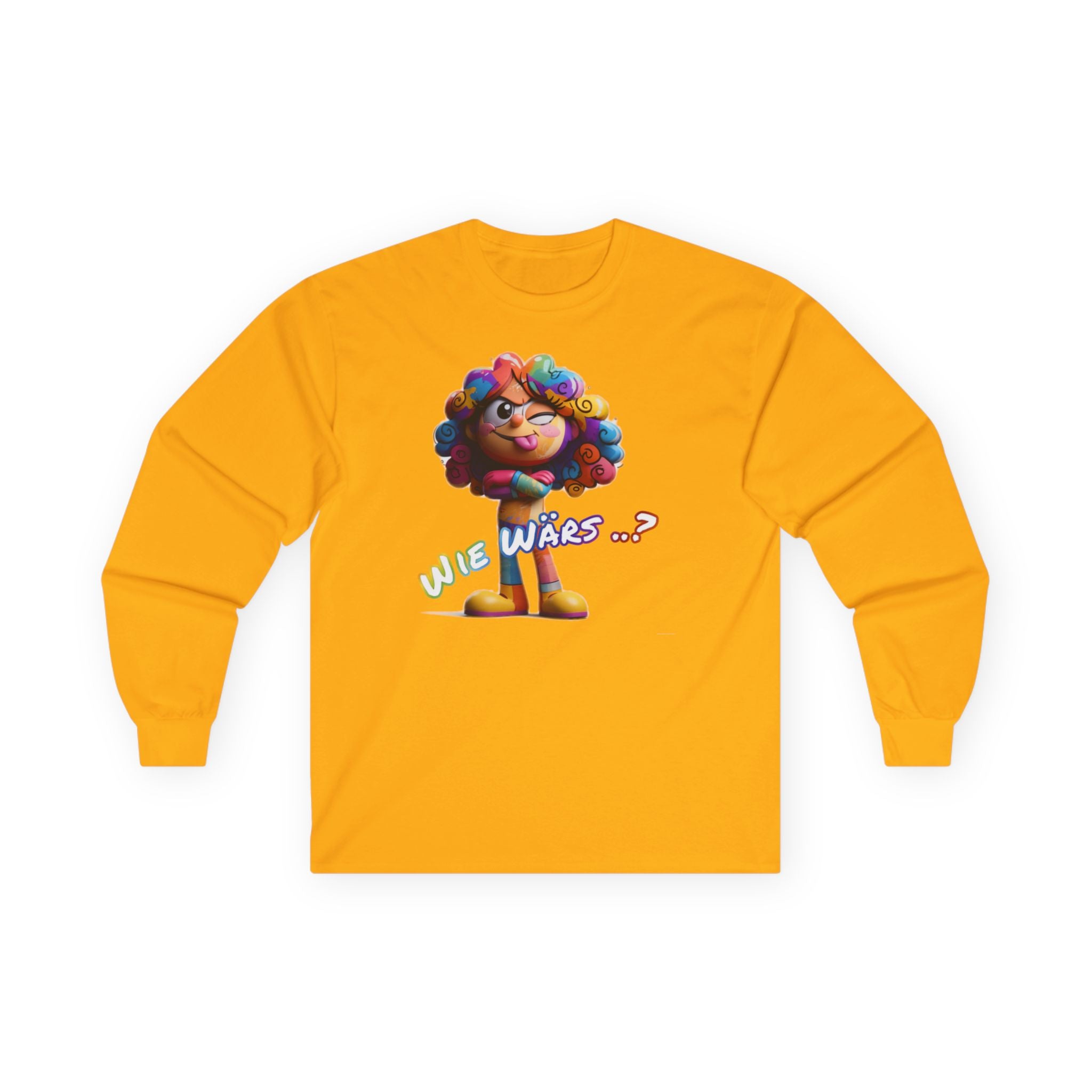 Langarmshirt „Wie wärs .. ?“ | Humor | Phönix-Potsdam®