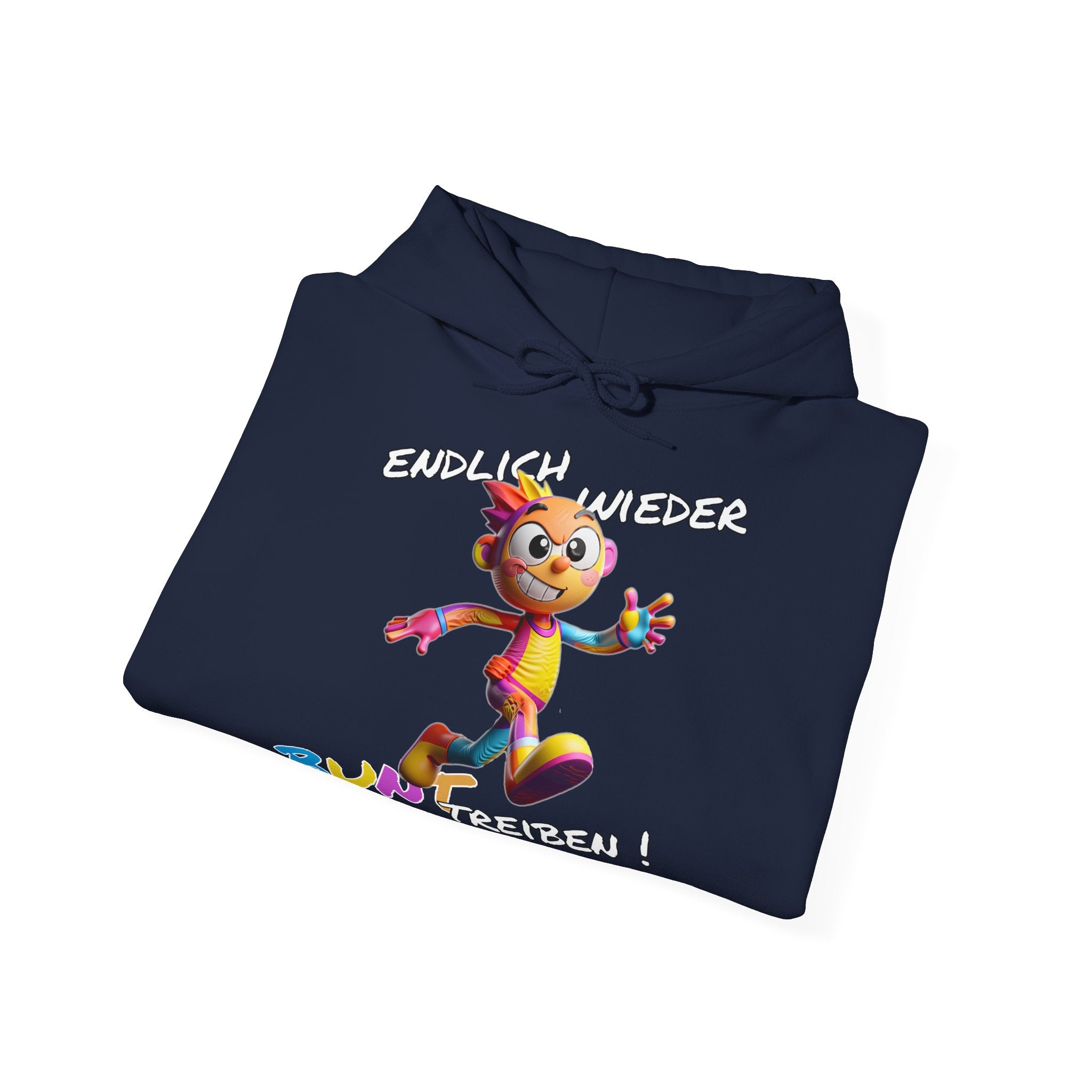 Hoodie „Endlich wieder BUNT treiben!“ | Humor | Phönix-Potsdam®