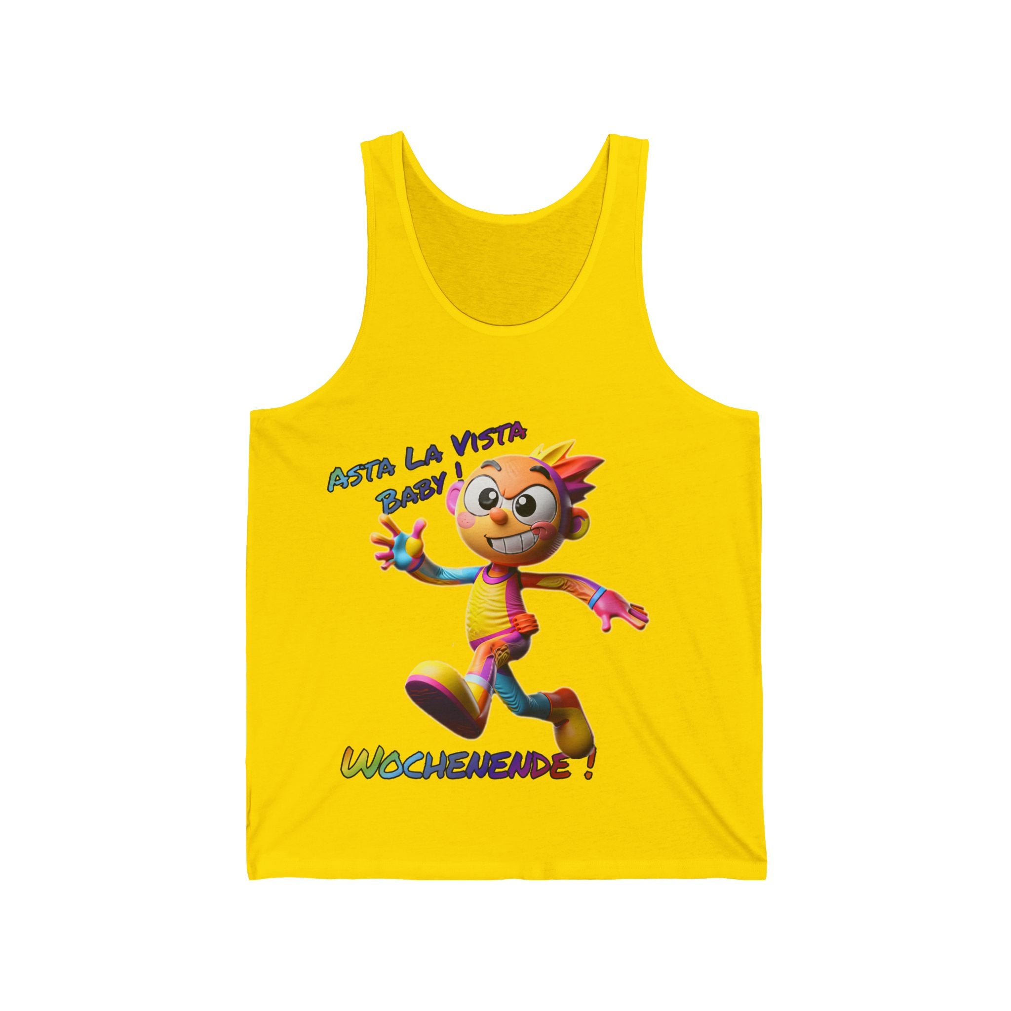 Tank Top „Asta la Vista, Baby! – Wochenende!“ | Humor | Phönix-Potsdam®