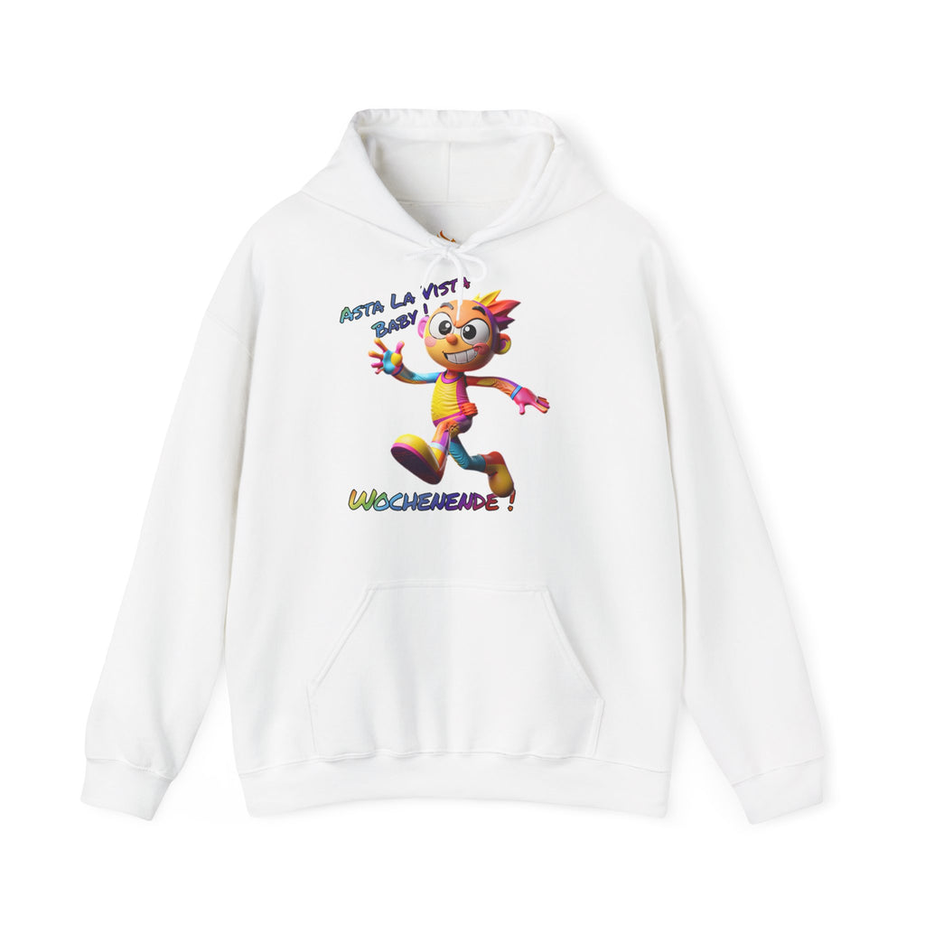 Hoodie „Asta la Vista, Baby! – Wochenende!“ | Humor | Phönix-Potsdam®