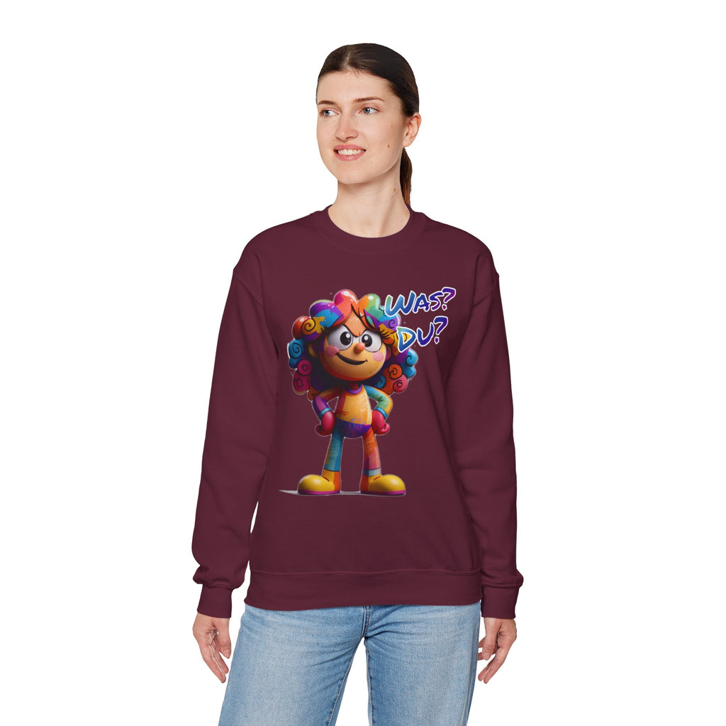 „Was? Du?“ Sweatshirt | Humor | Phönix-Potsdam®