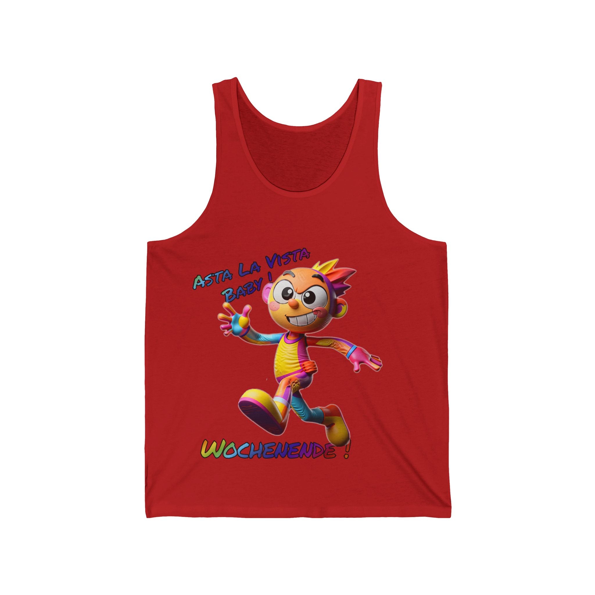 Tank Top „Asta la Vista, Baby! – Wochenende!“ | Humor | Phönix-Potsdam®