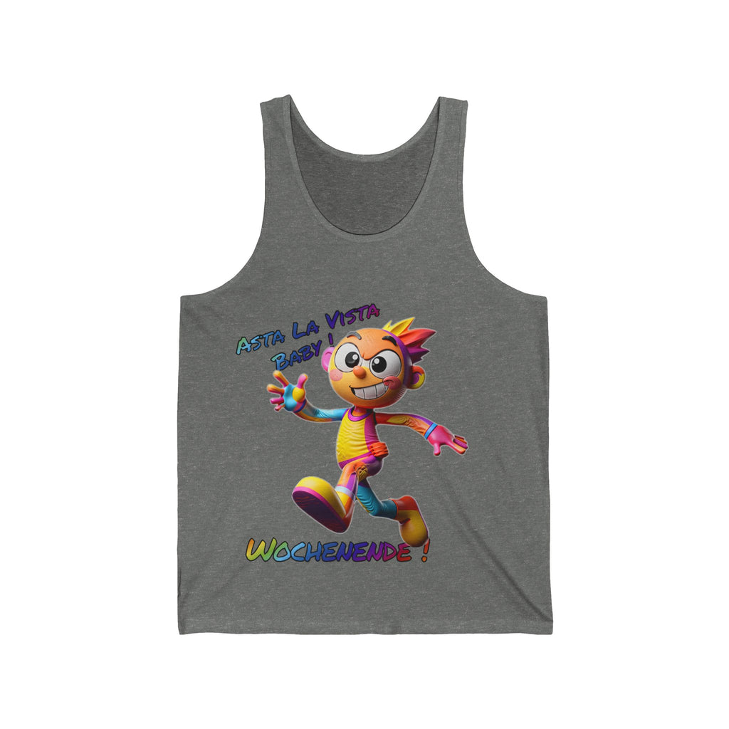 Tank Top „Asta la Vista, Baby! – Wochenende!“ | Humor | Phönix-Potsdam®