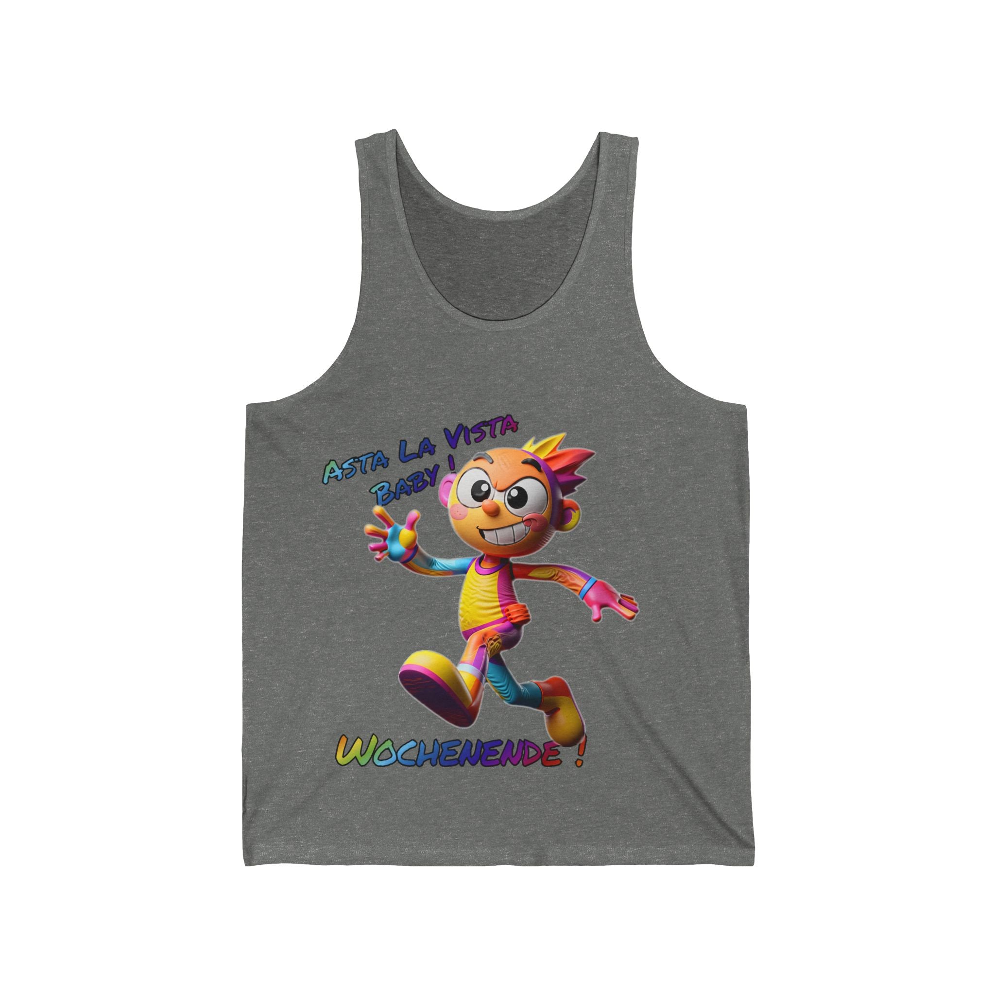 Tank Top „Asta la Vista, Baby! – Wochenende!“ | Humor | Phönix-Potsdam®