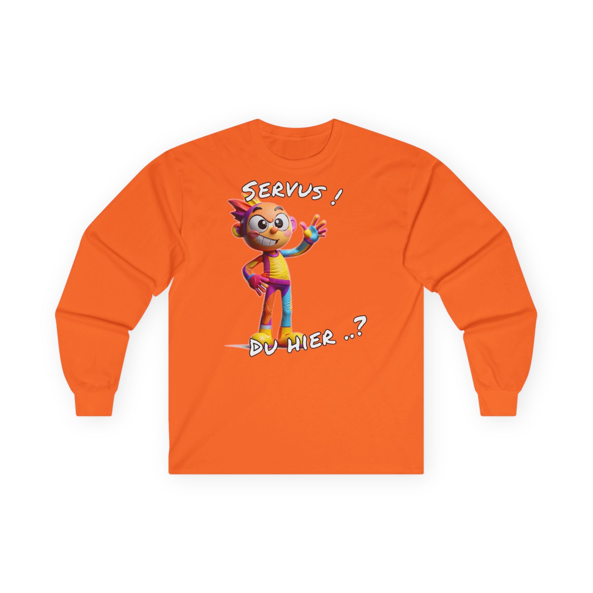 Langarmshirt „Servus! Du hier..?“ | Humor | Phönix-Potsdam®