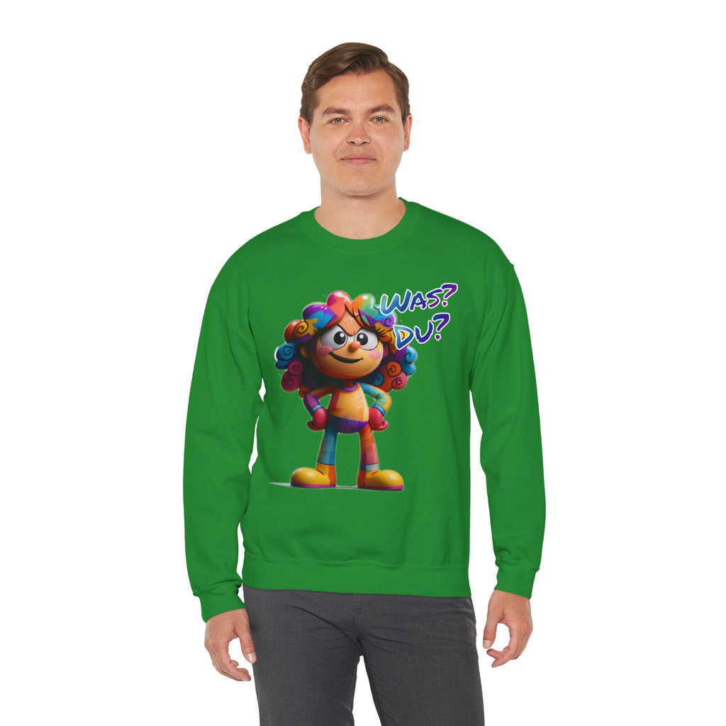 „Was? Du?“ Sweatshirt | Humor | Phönix-Potsdam®
