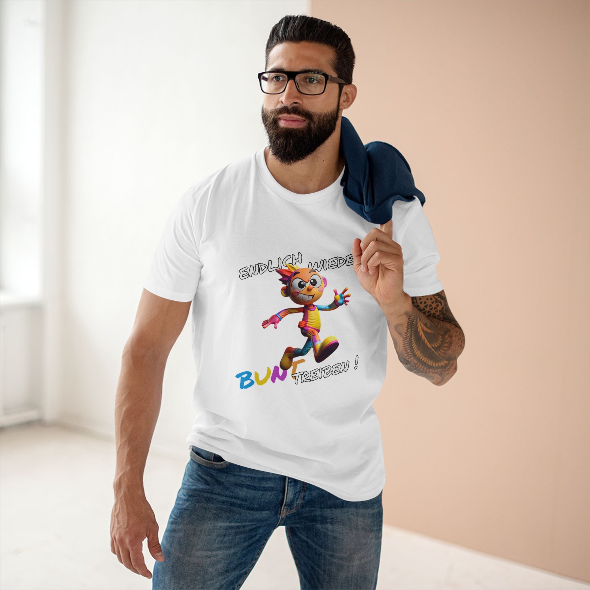T-Shirt „Endlich wieder BUNT treiben!“ | Humor | Phönix-Potsdam®
