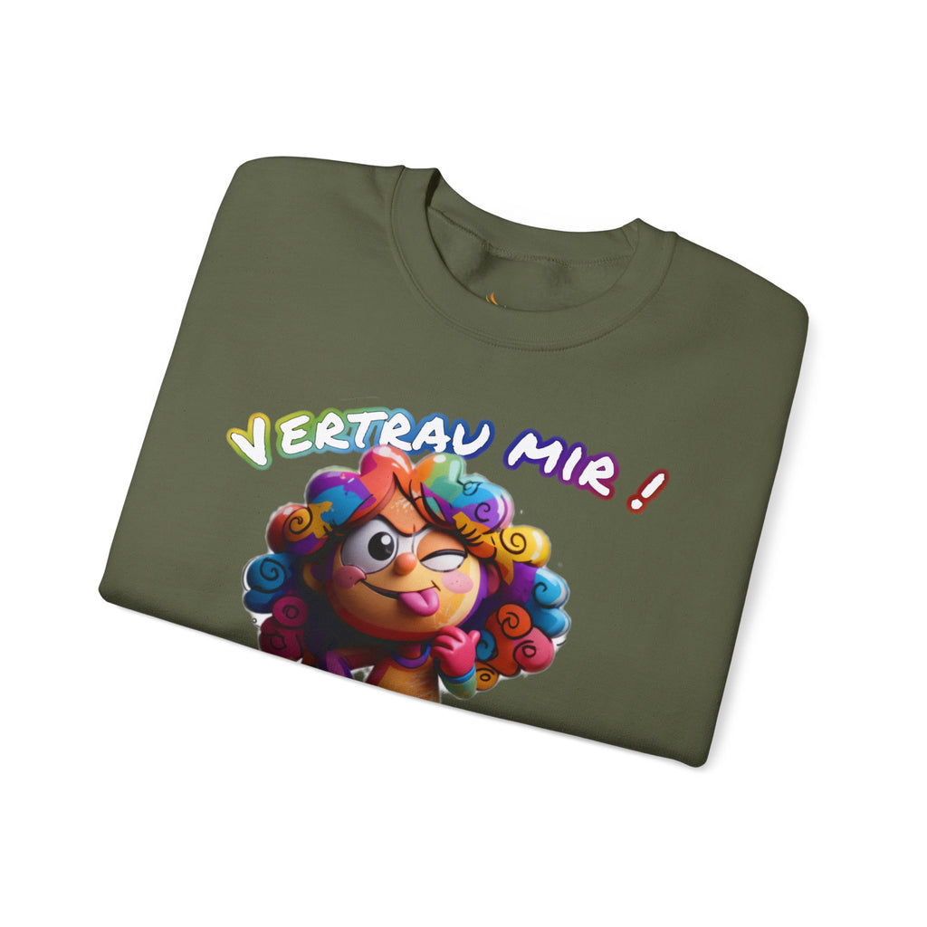 „Vertrau mir!“ Sweatshirt | Humor | Phönix-Potsdam®