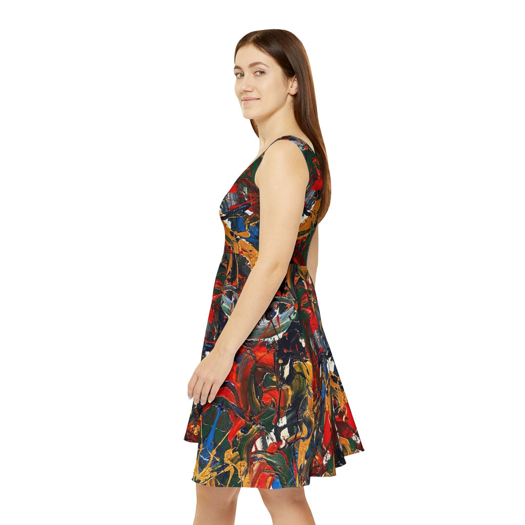 Skaterkleid | Gemustert | Allover-Print | Phönix-Potsdam®