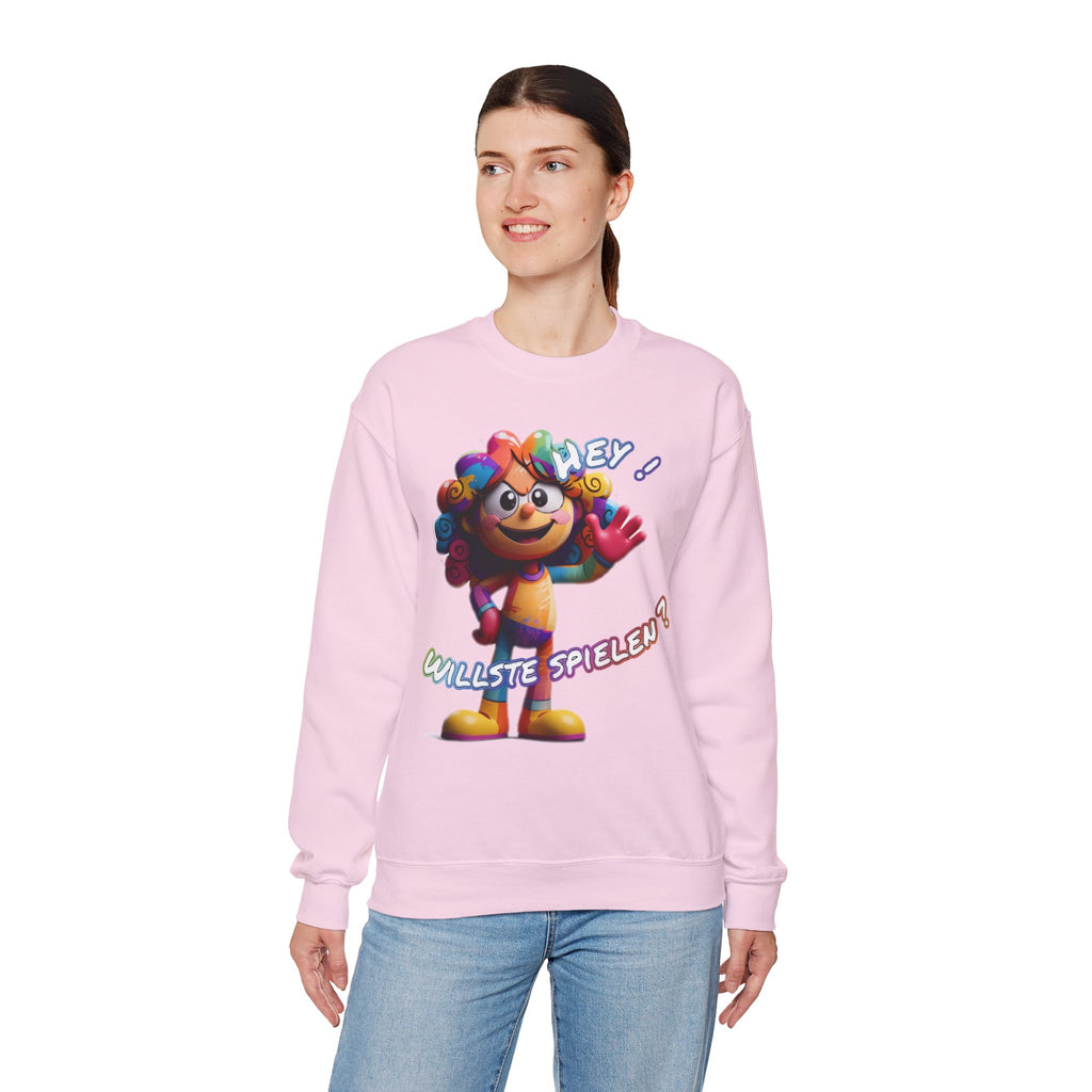 Sweatshirt „Hey! Willste spielen?“ | Humor | Phönix-Potsdam®