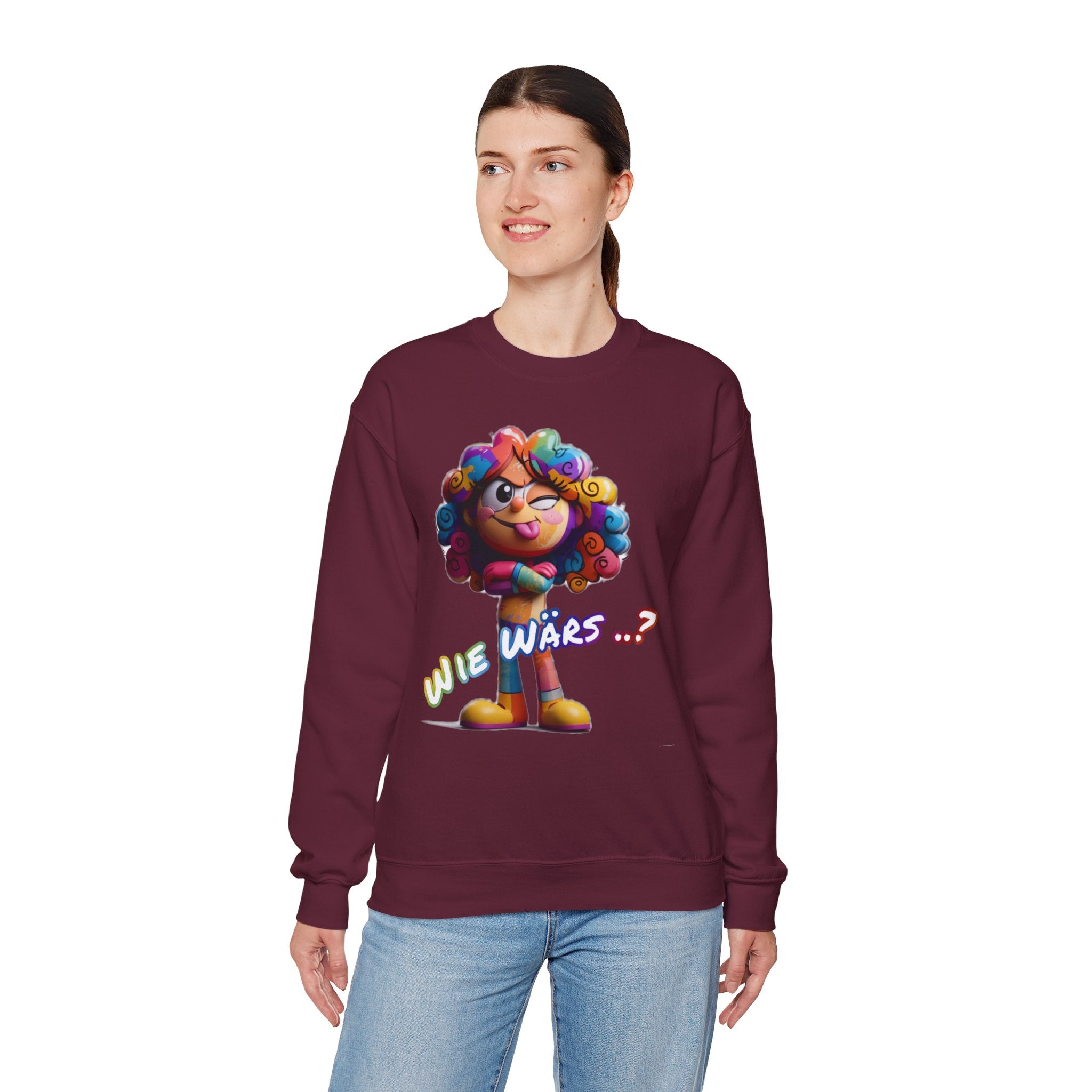 Sweatshirt „Wie wärs .. ?“ | Humor | Phönix-Potsdam®