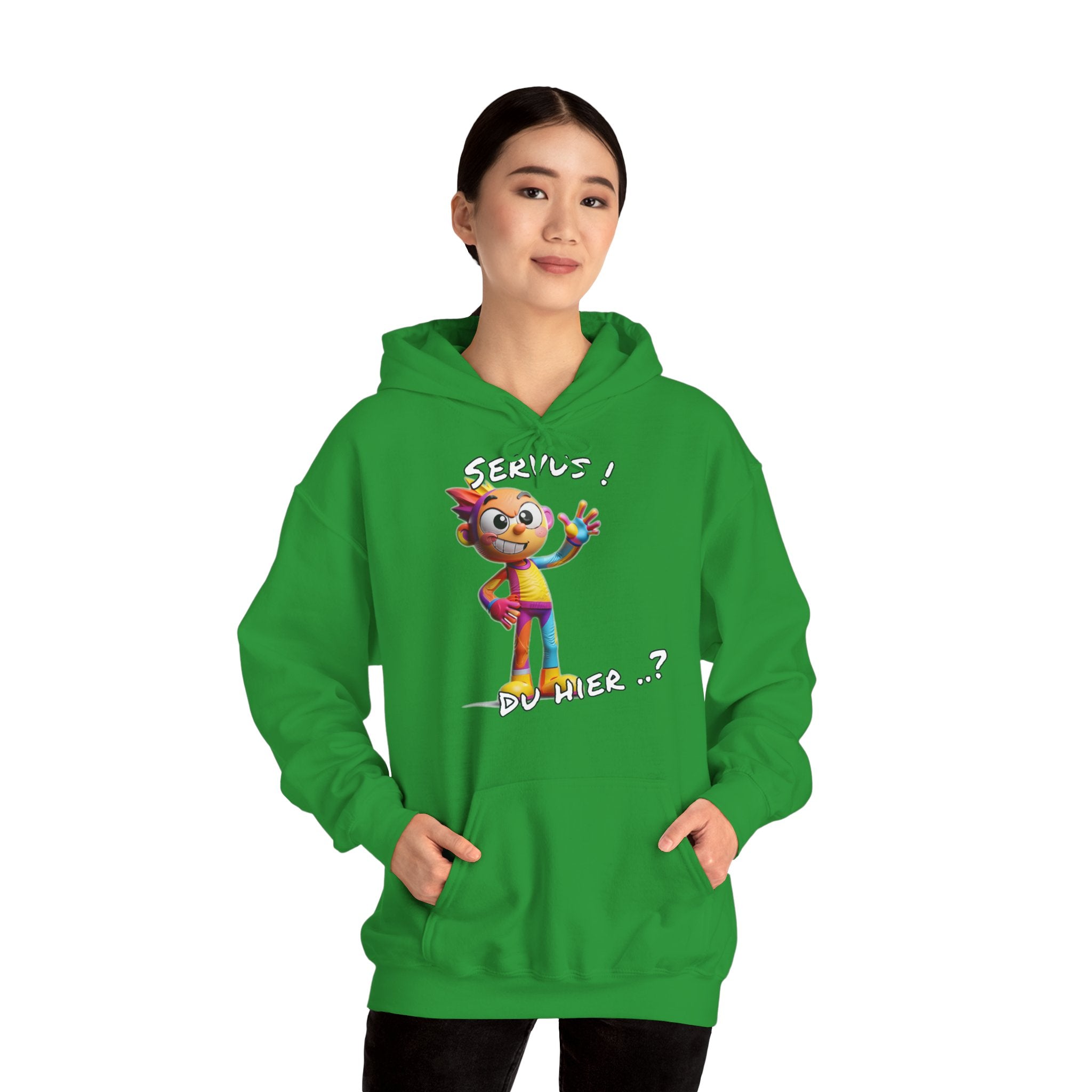 Hoodie „Servus! Du hier..?“ | Humor | Phönix-Potsdam®