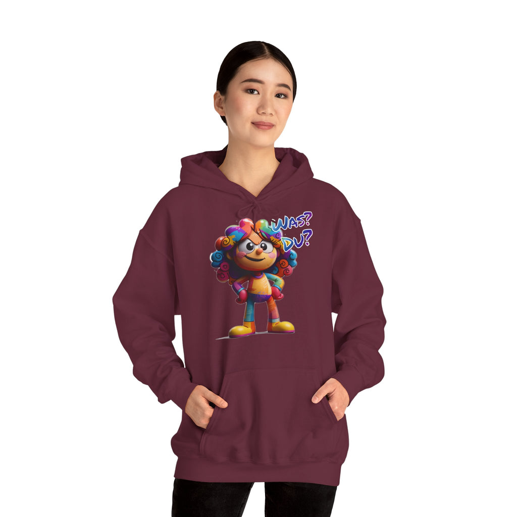 "Was? Du?" Hoodie | Humor | Phönix-Potsdam®