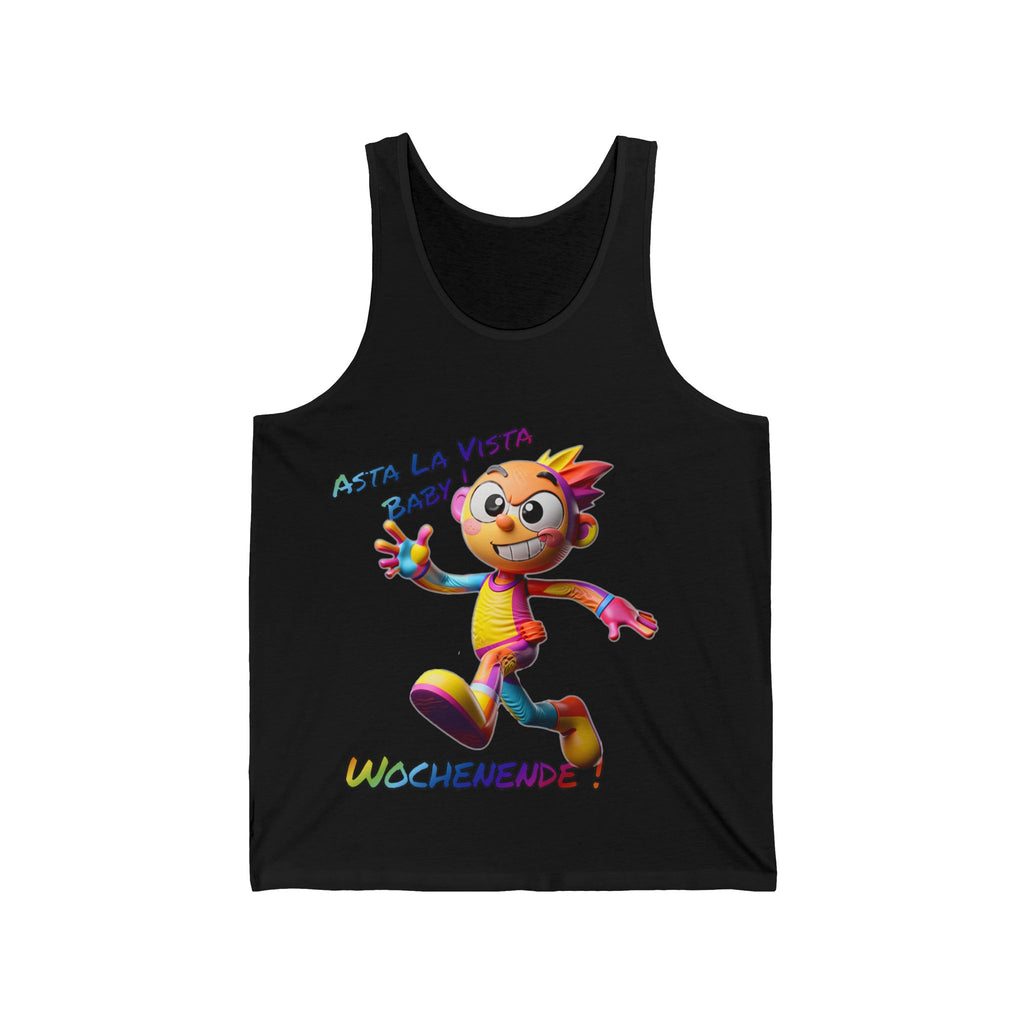 Tank Top „Asta la Vista, Baby! – Wochenende!“ | Humor | Phönix-Potsdam®