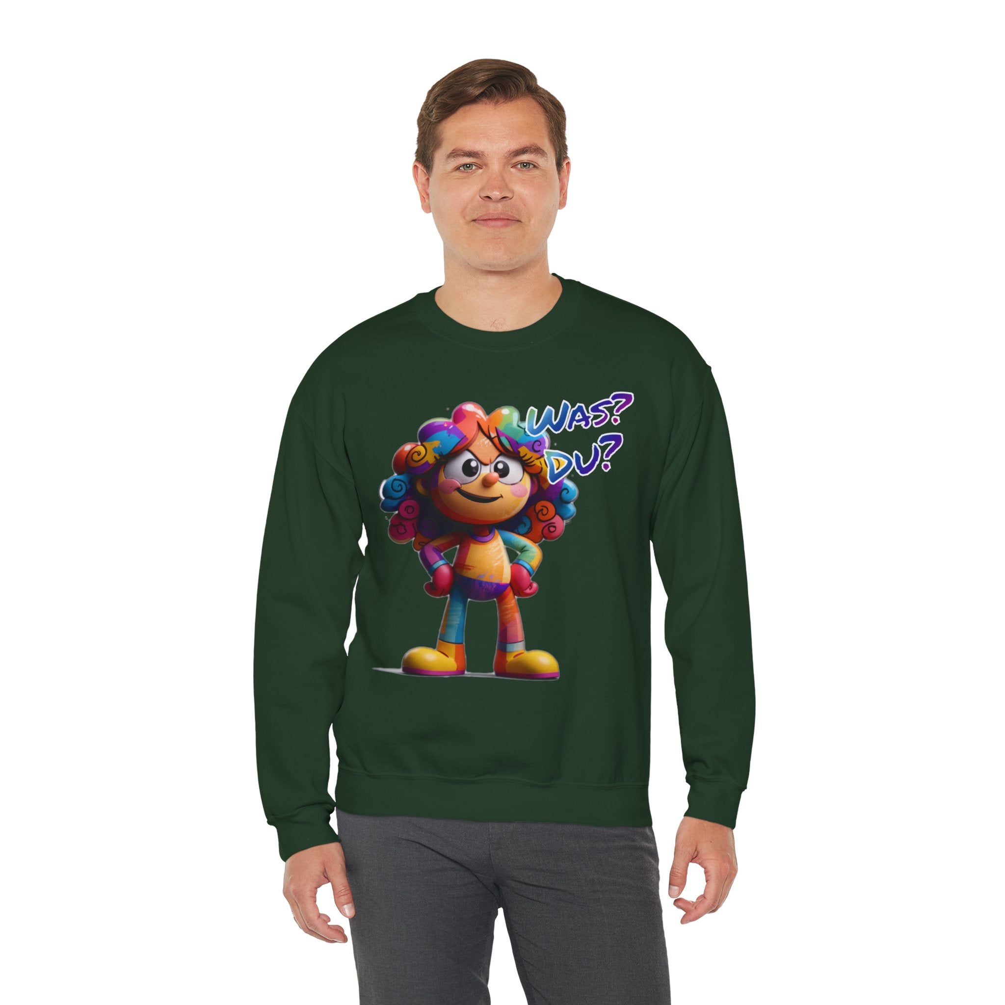 „Was? Du?“ Sweatshirt | Humor | Phönix-Potsdam®