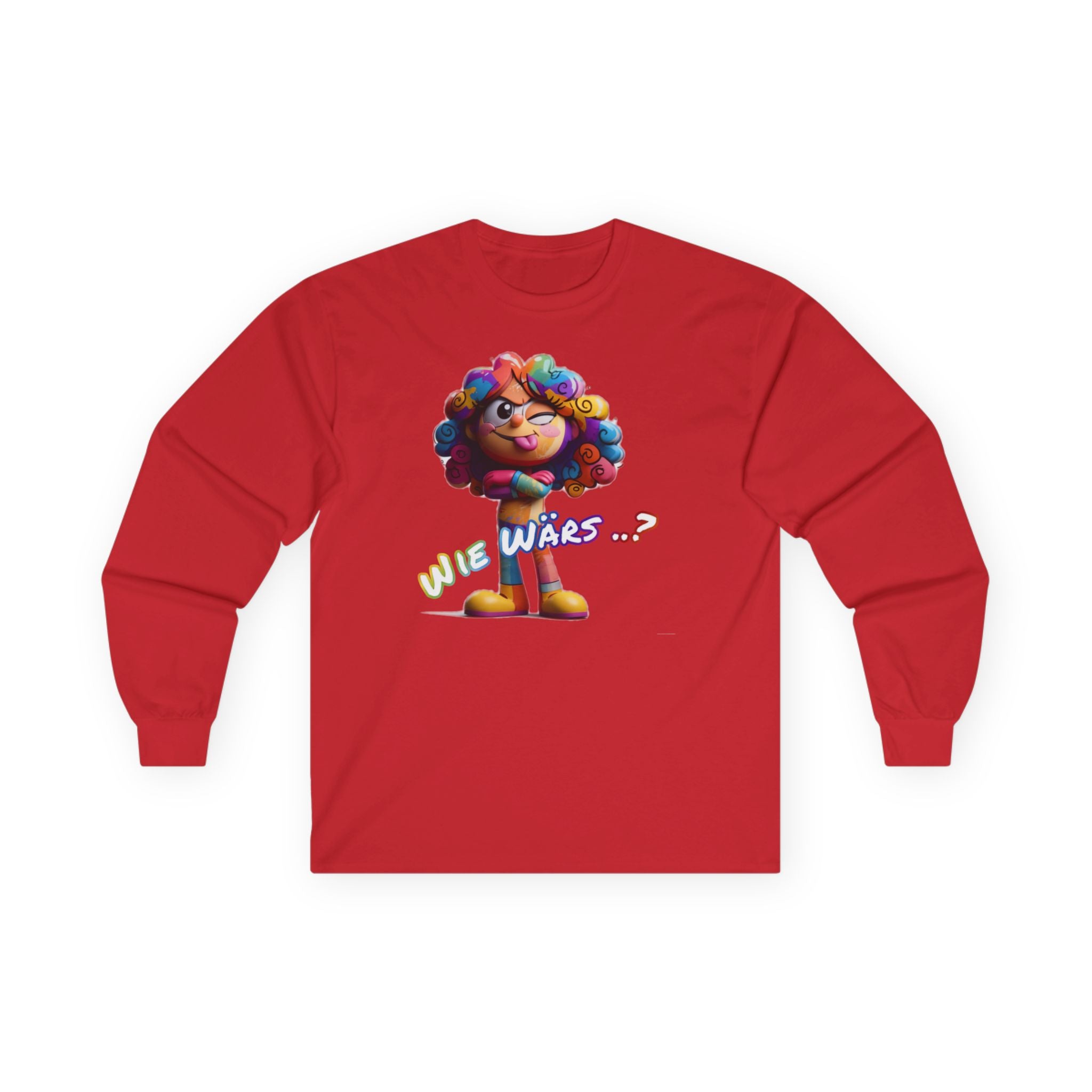 Langarmshirt „Wie wärs .. ?“ | Humor | Phönix-Potsdam®