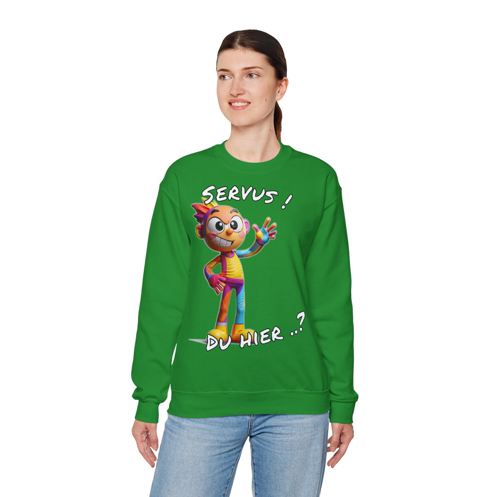 Sweatshirt „Servus! Du hier..?“ | Humor | Phönix-Potsdam®