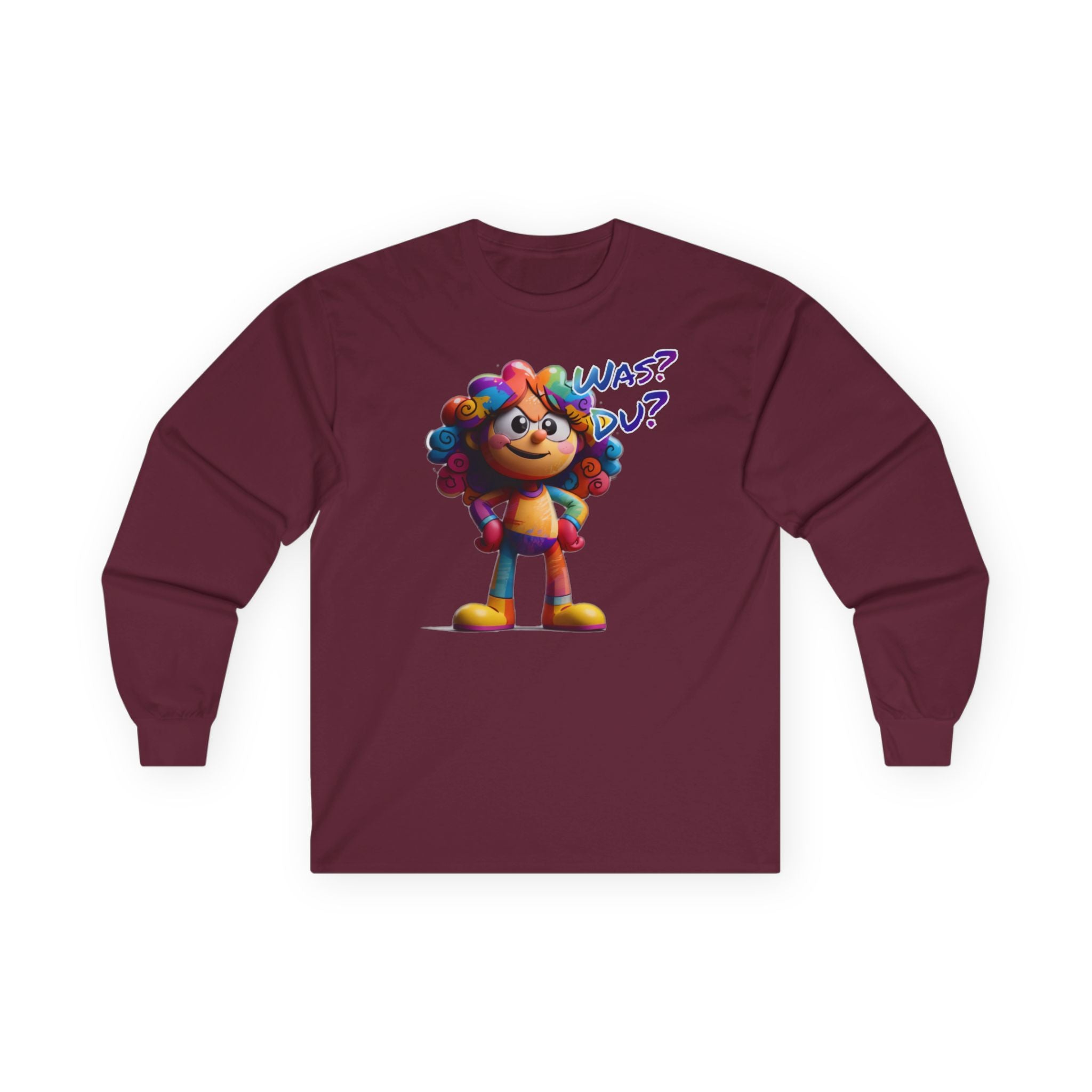 "Was? Du?" Langarmshirt | Humor | Phönix-Potsdam®