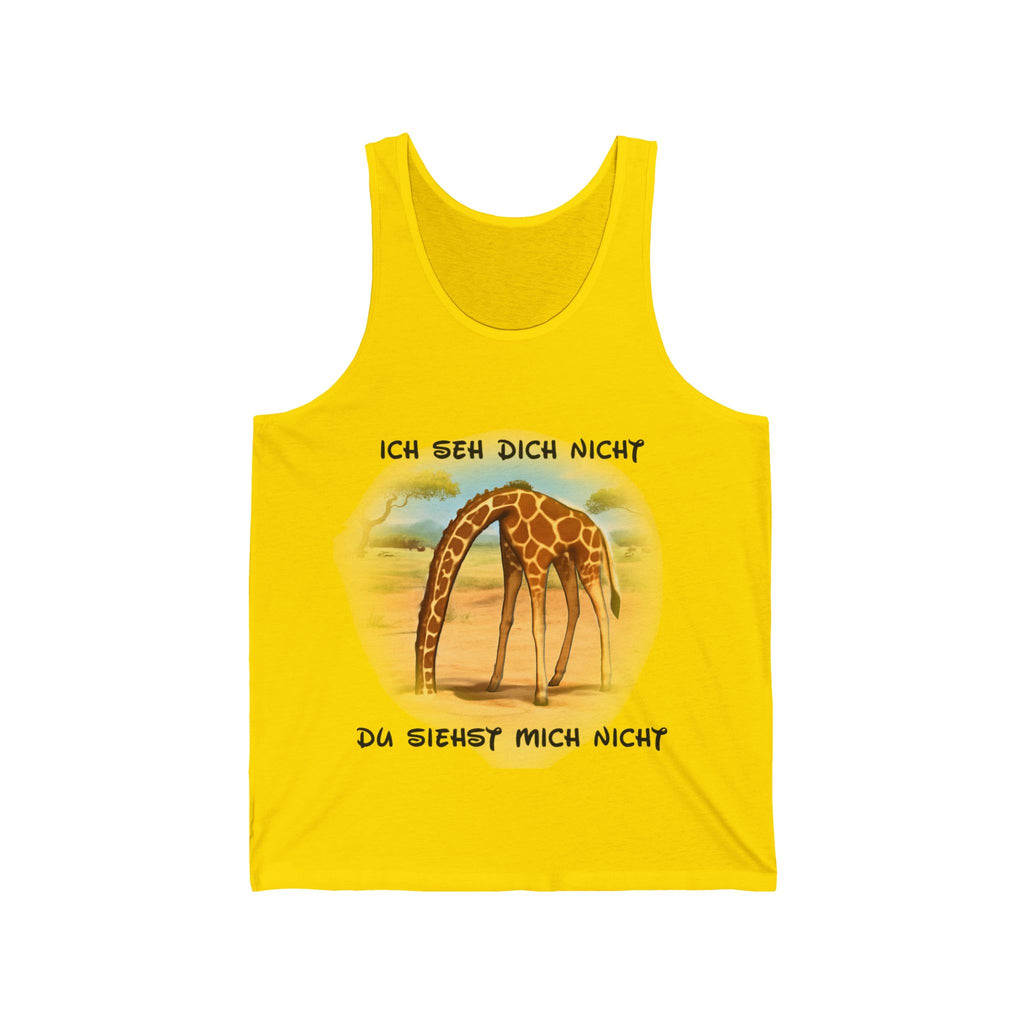 Giraffe Tank Top „Ich seh dich nicht“ | Phönix-Potsdam®