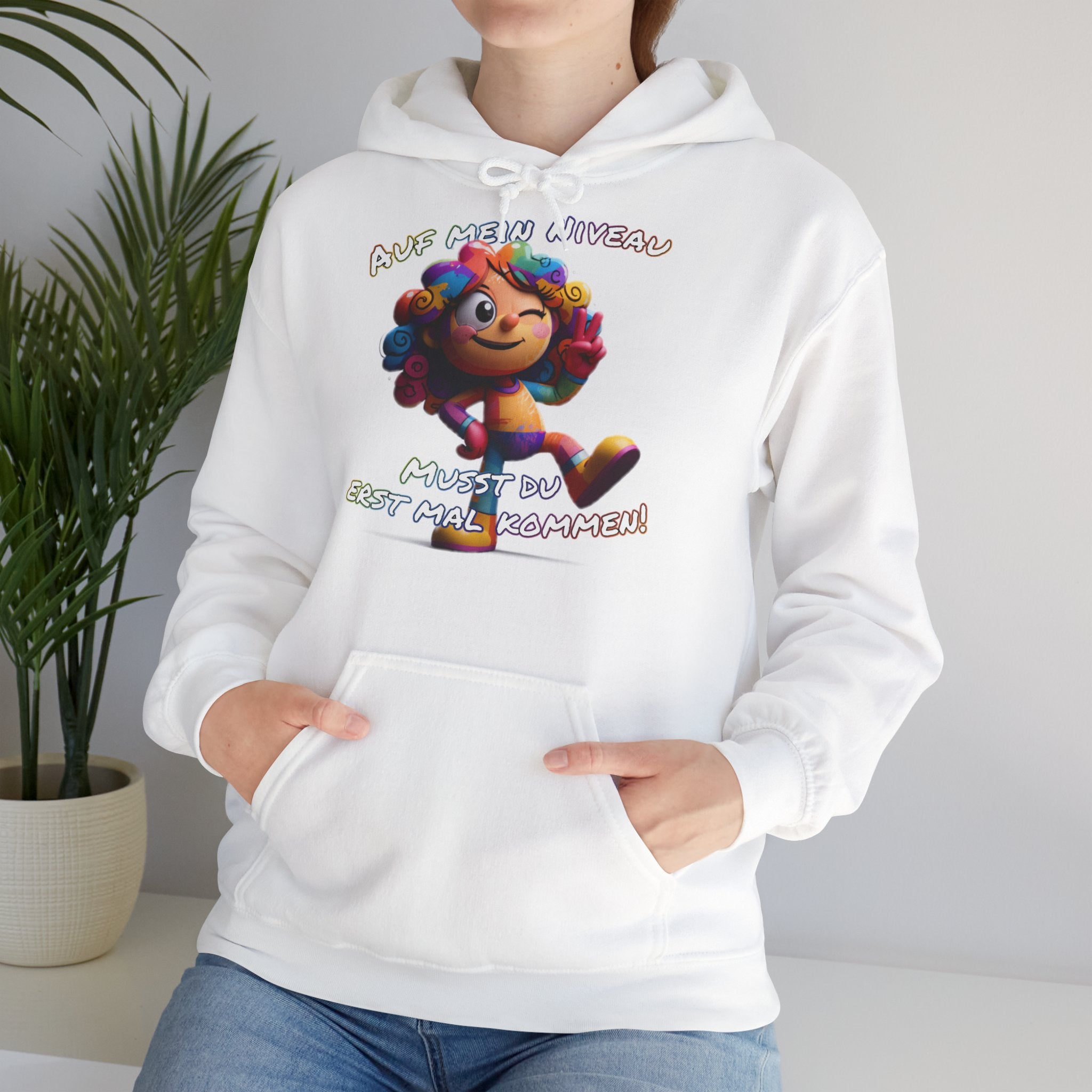 „Auf mein Niveau musst du erst mal kommen!“ Hoodie | Humor | Phönix-Potsdam®