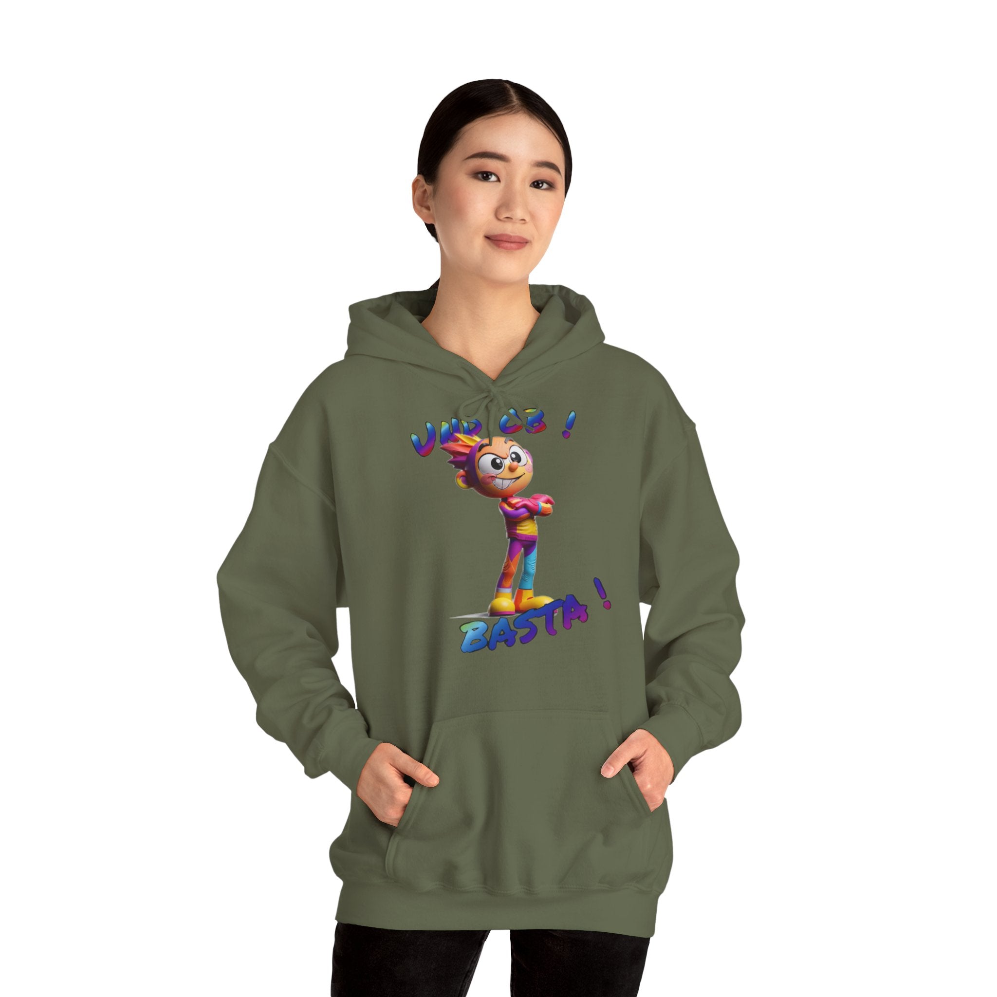 Hoodie „Und ob! Basta!“ | Humor | Phönix-Potsdam®