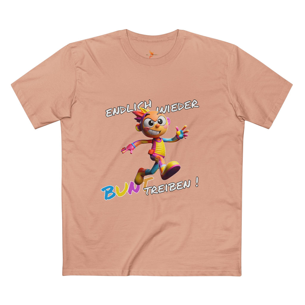 T-Shirt „Endlich wieder BUNT treiben!“ | Humor | Phönix-Potsdam®
