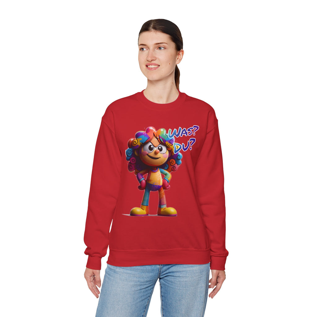 „Was? Du?“ Sweatshirt | Humor | Phönix-Potsdam®