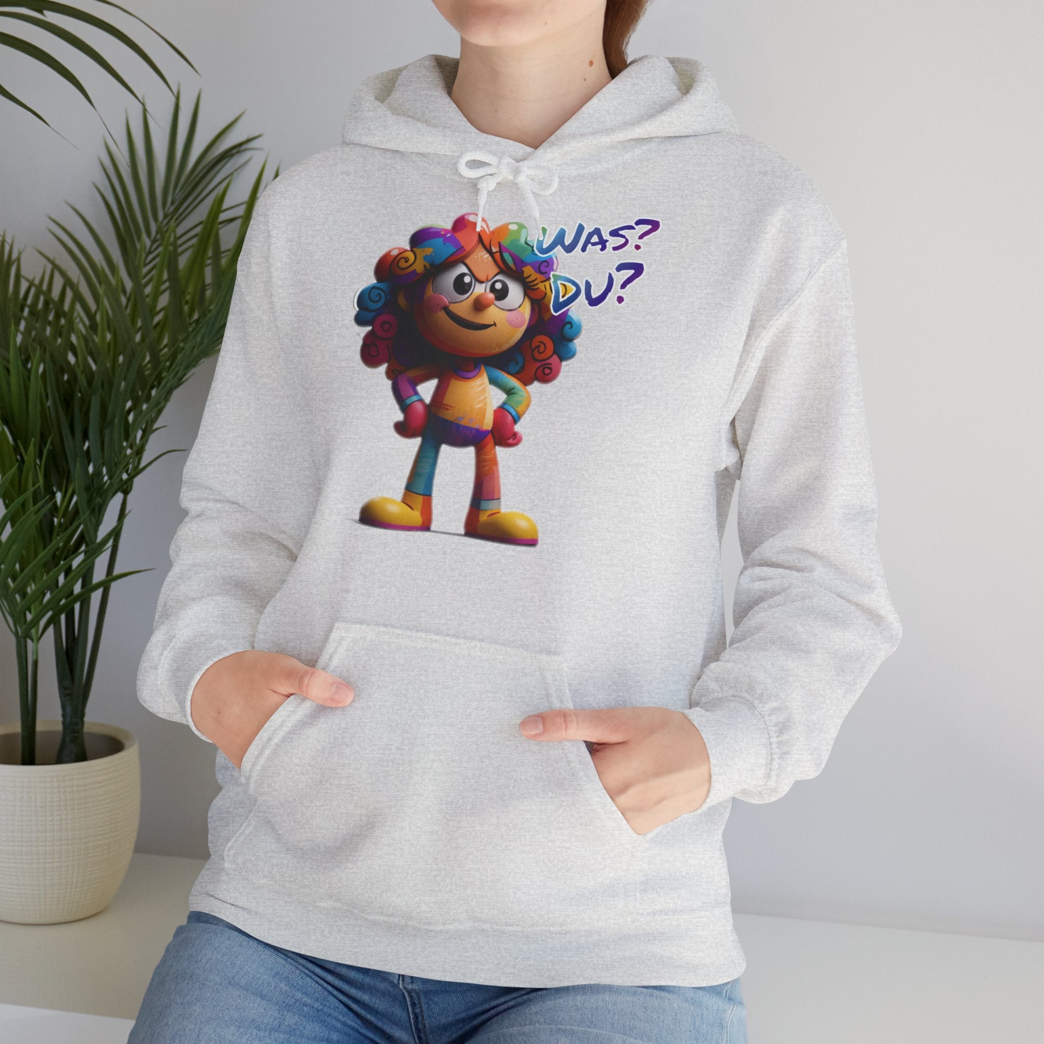 "Was? Du?" Hoodie | Humor | Phönix-Potsdam®