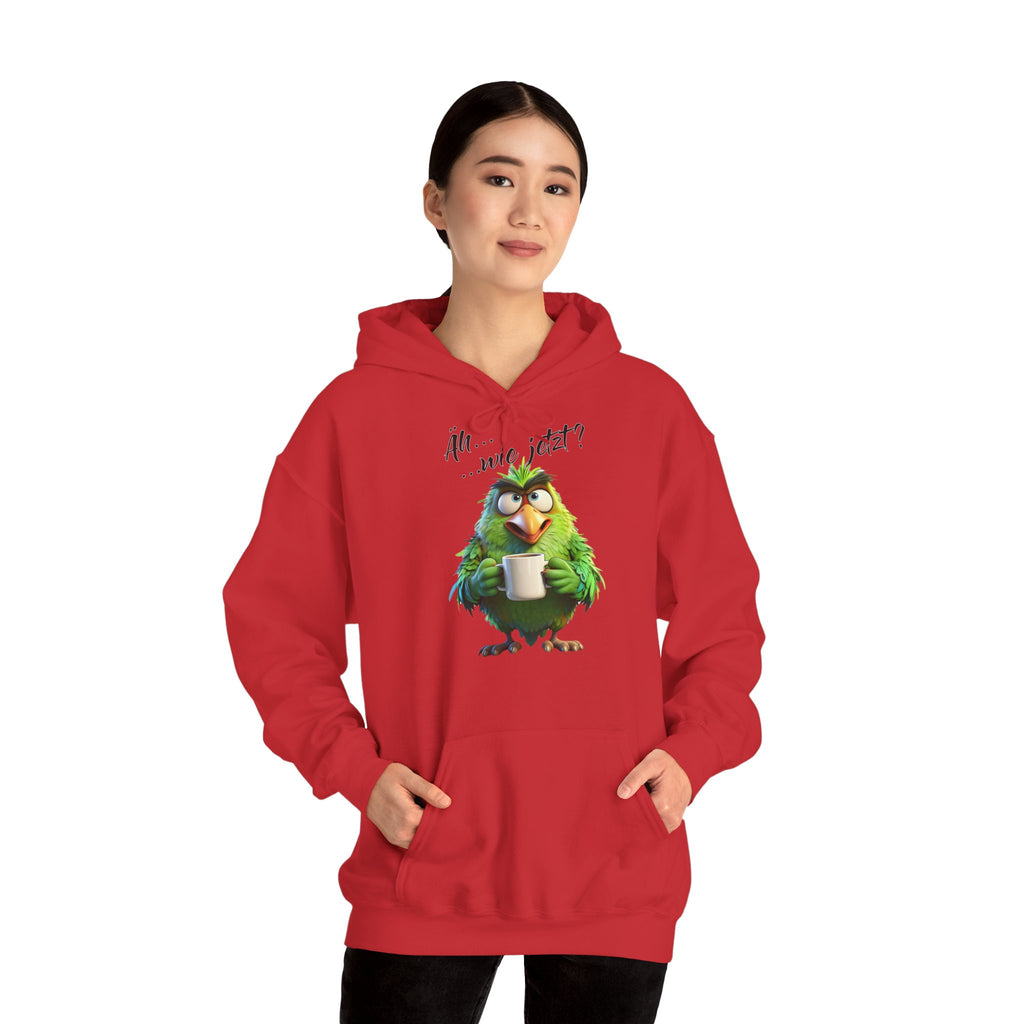 Papagei „Äh...wie jetzt?“ Hoodie | Humor | Phönix-Potsdam®