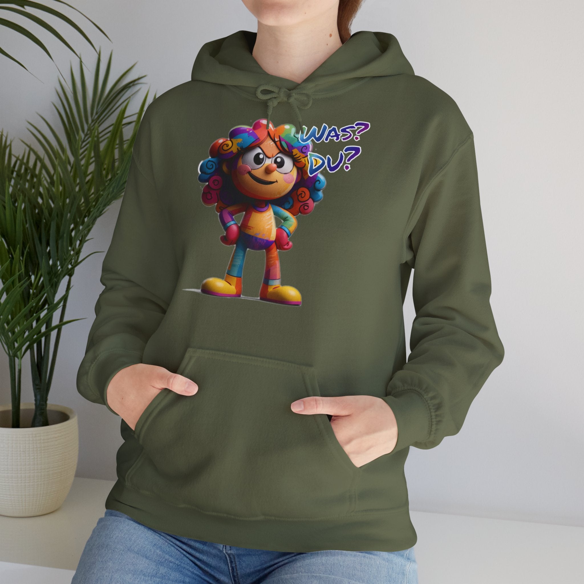 "Was? Du?" Hoodie | Humor | Phönix-Potsdam®