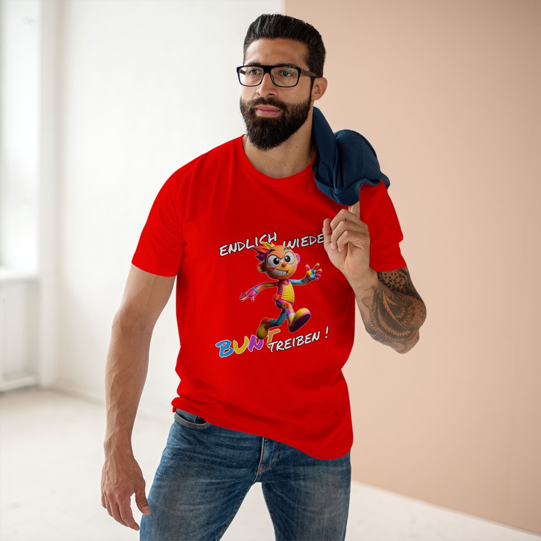 T-Shirt „Endlich wieder BUNT treiben!“ | Humor | Phönix-Potsdam®