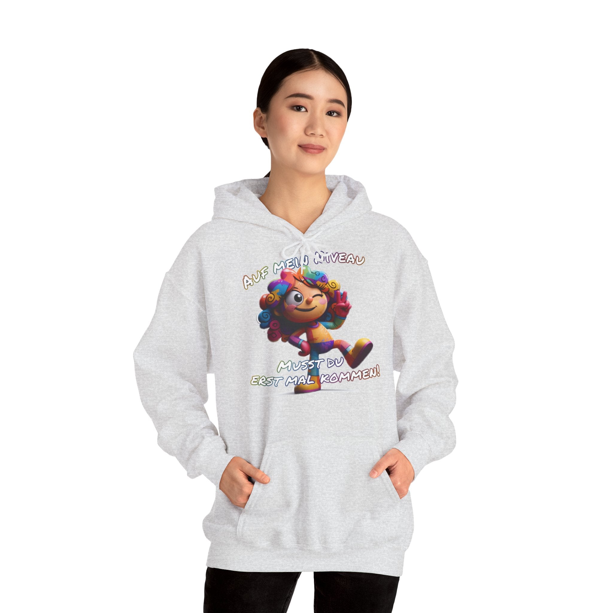 „Auf mein Niveau musst du erst mal kommen!“ Hoodie | Humor | Phönix-Potsdam®