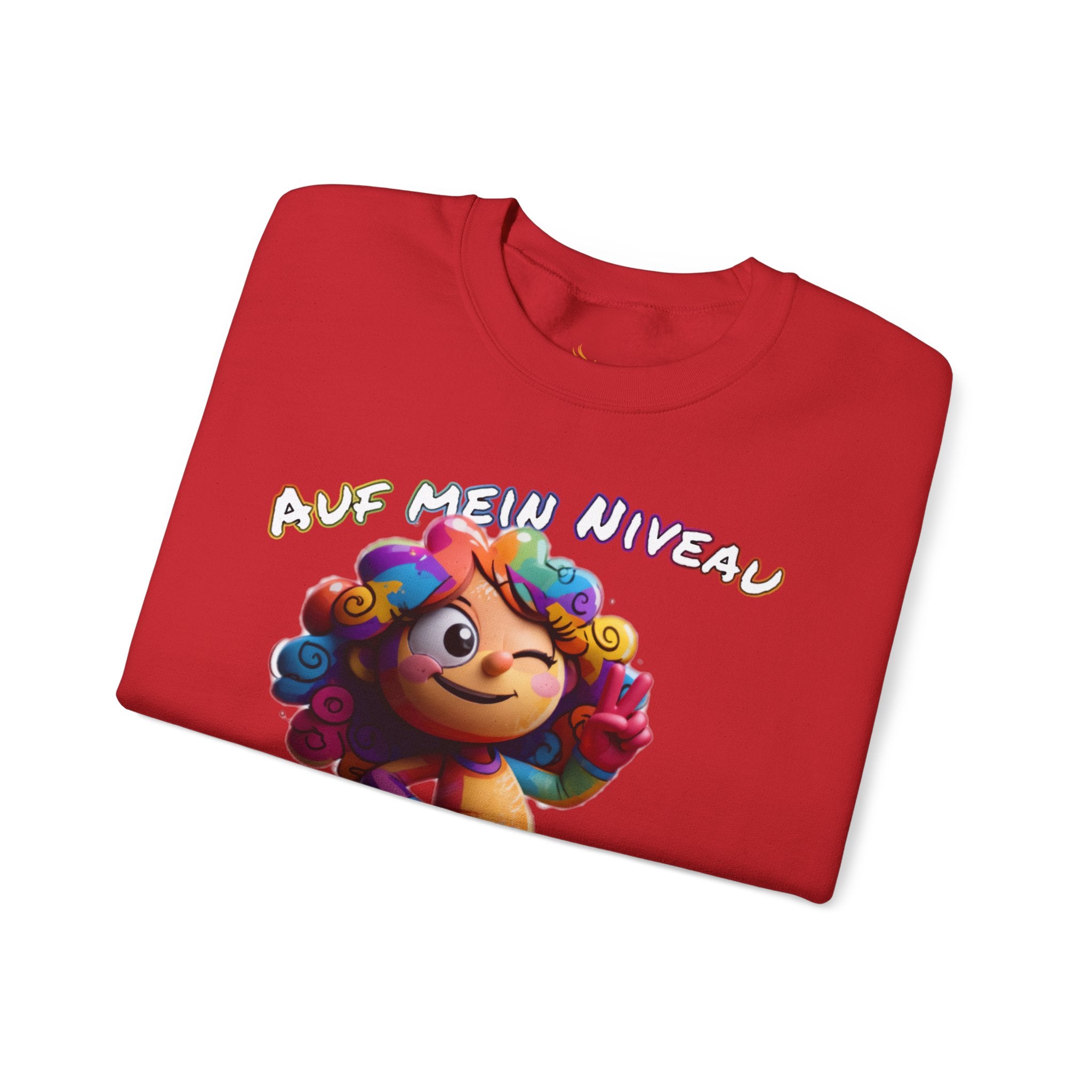„Auf mein Niveau musst du erst mal kommen!“ Sweatshirt | Humor | Phönix-Potsdam®
