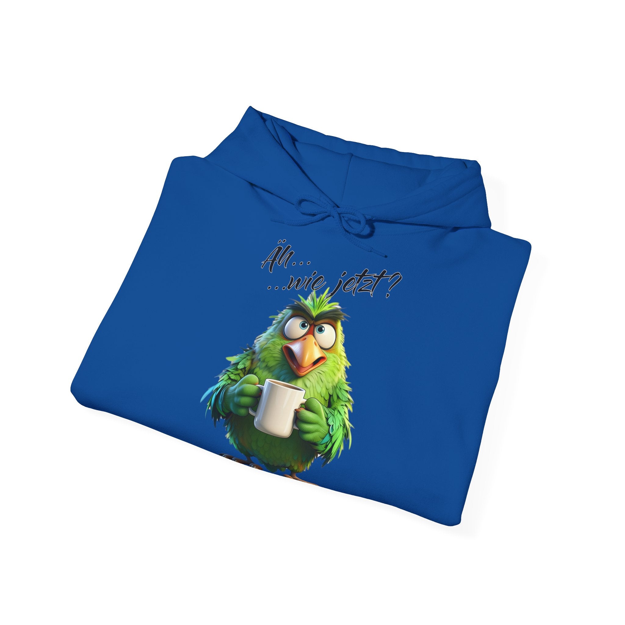 Papagei „Äh...wie jetzt?“ Hoodie | Humor | Phönix-Potsdam®
