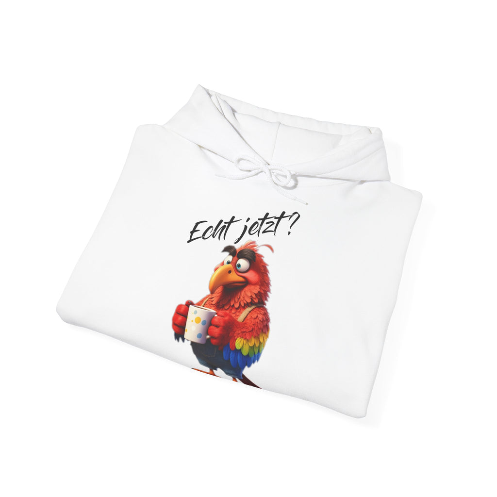 Papagei „Echt jetzt?“ Hoodie | Humor | Phönix-Potsdam®