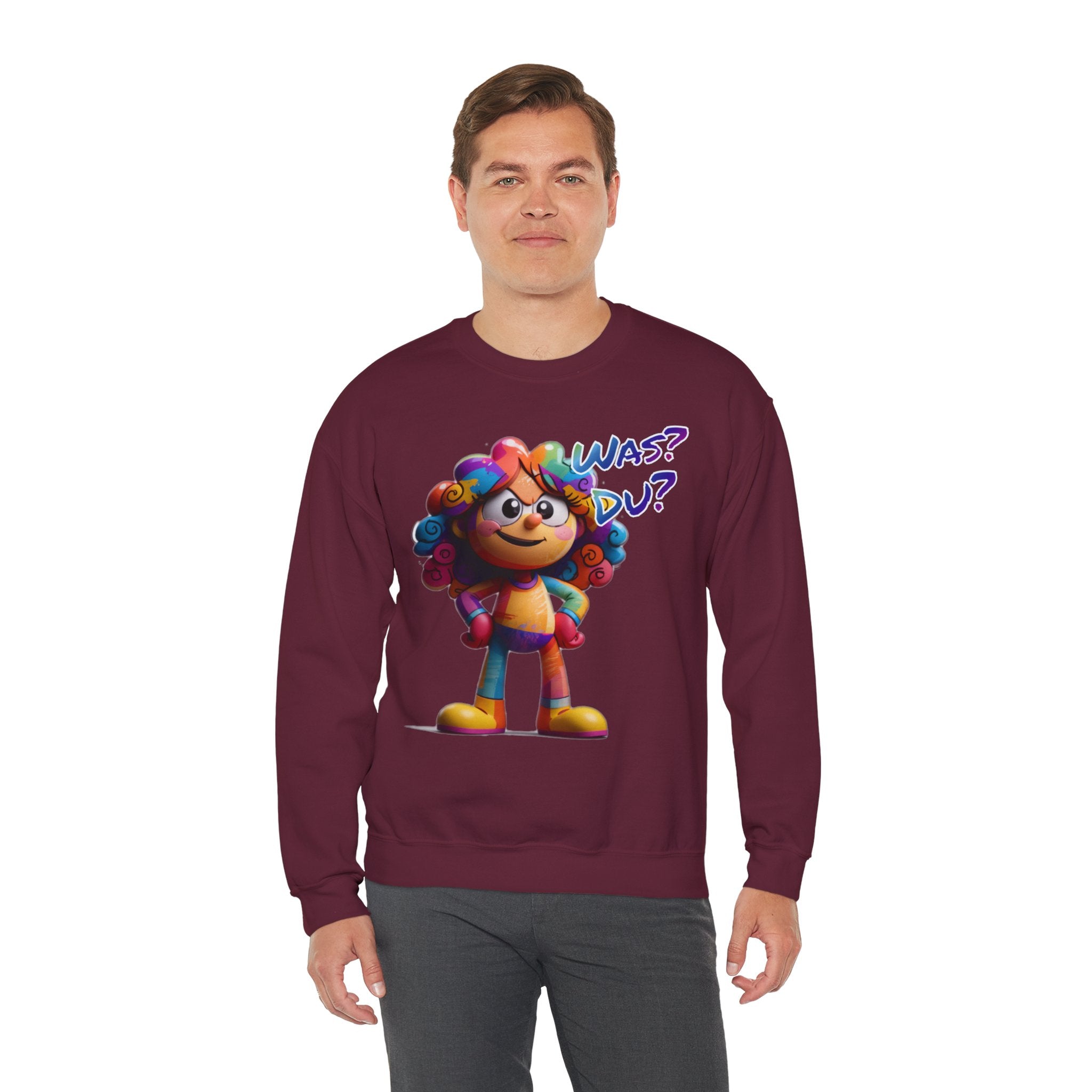 „Was? Du?“ Sweatshirt | Humor | Phönix-Potsdam®