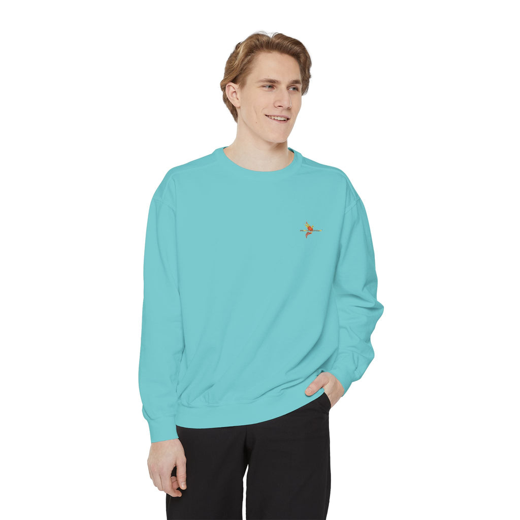 Sweatshirt | Garment-Dyed | Gestickt | Phönix-Potsdam®